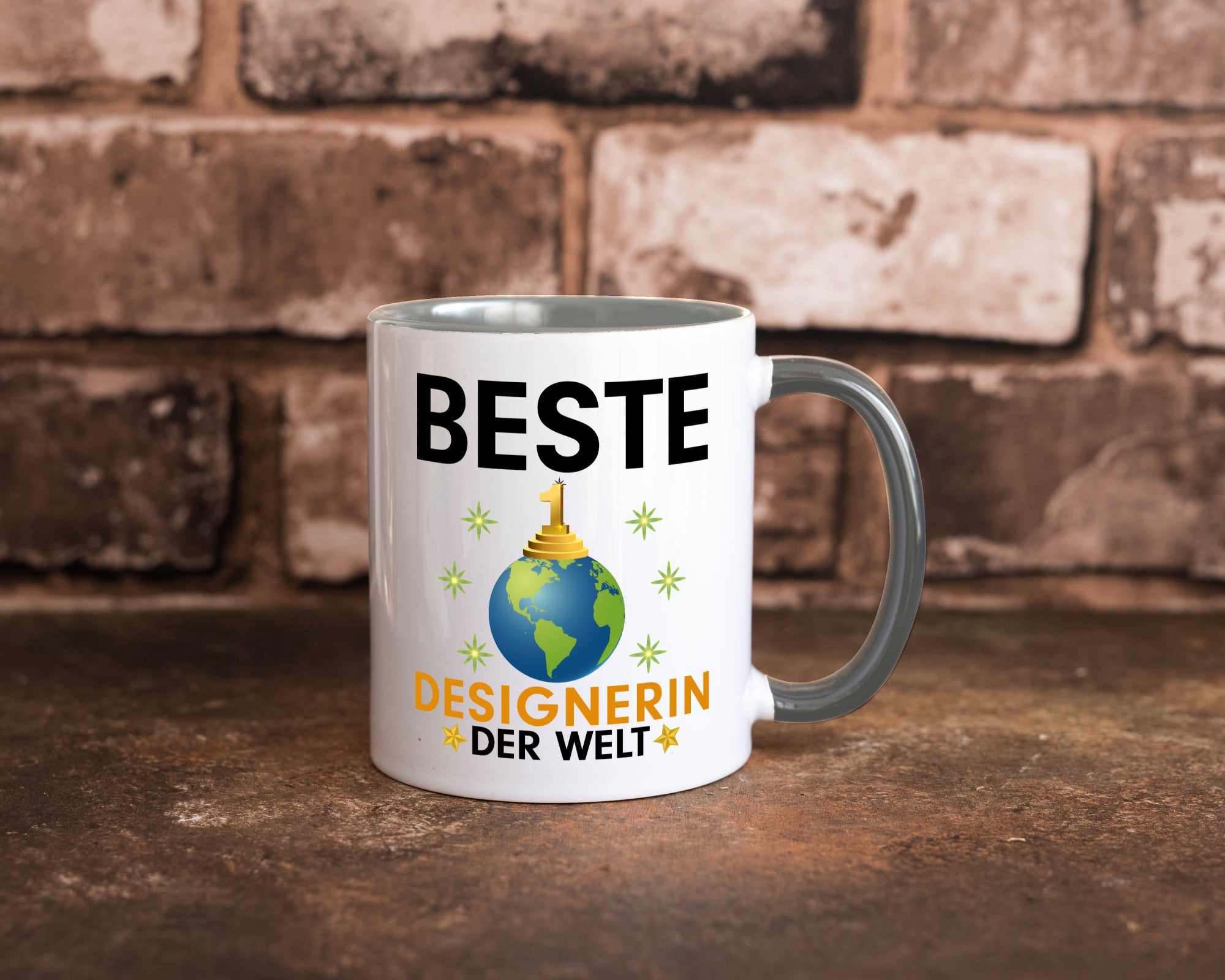 Welt Beste Designerin | Mode lustiger Spruch Geschenk Humor Geschenkidee Tasse
