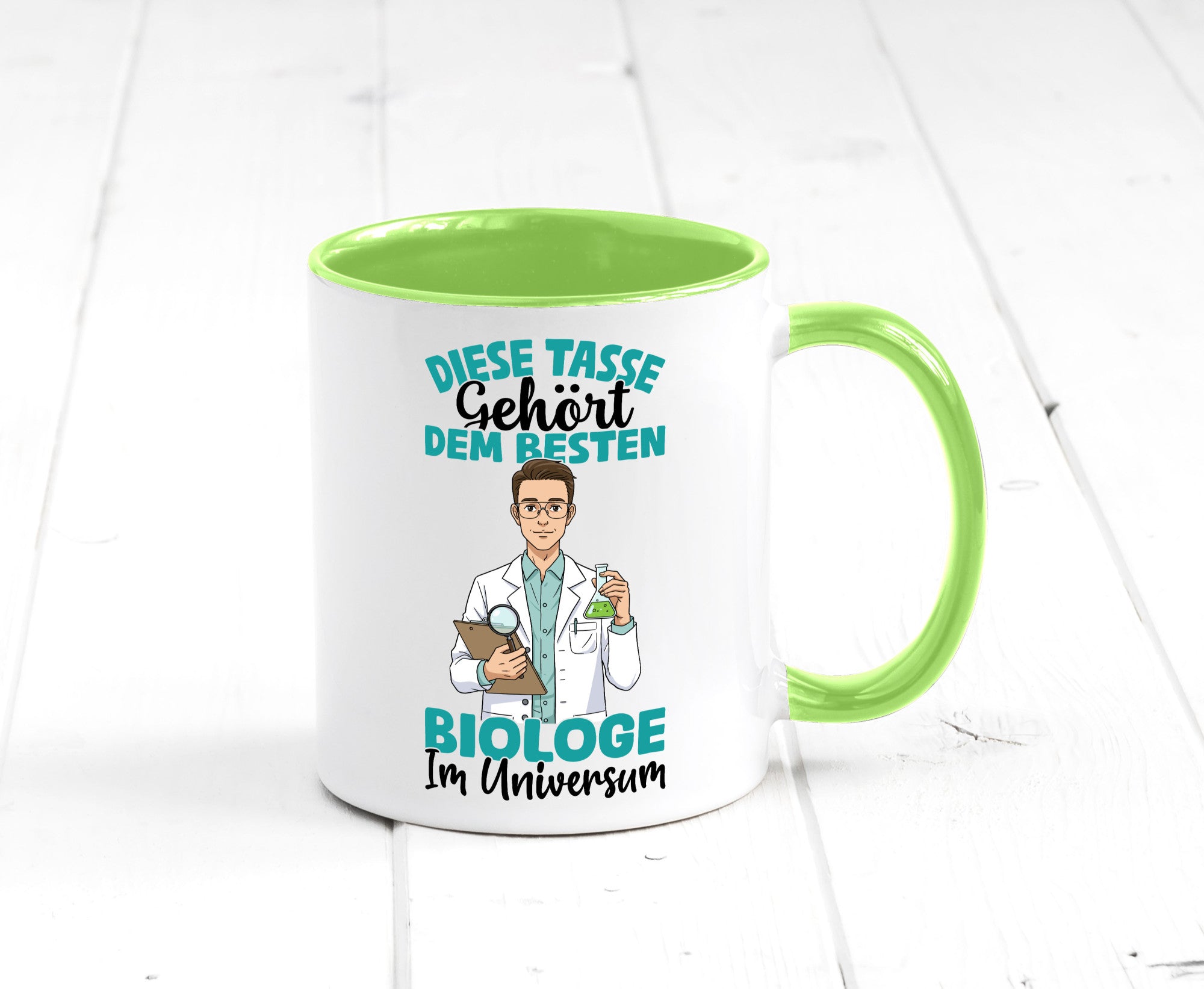 Im Universum: Biologe | Biologie Naturforscher Humor Geschenkidee Tasse