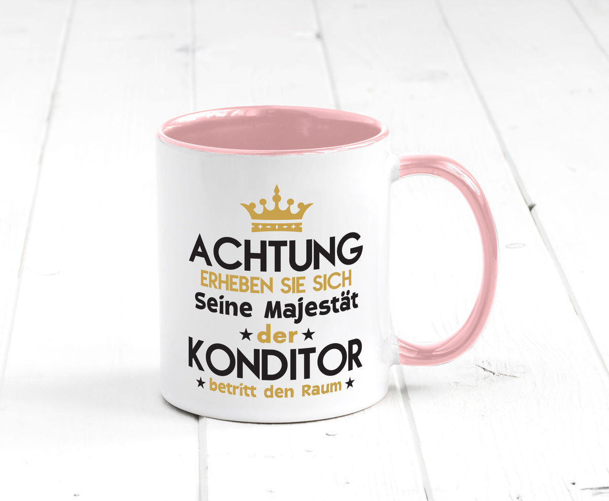 Seine Majestät Konditor | Konditorei Geschenkidee Humor Tasse
