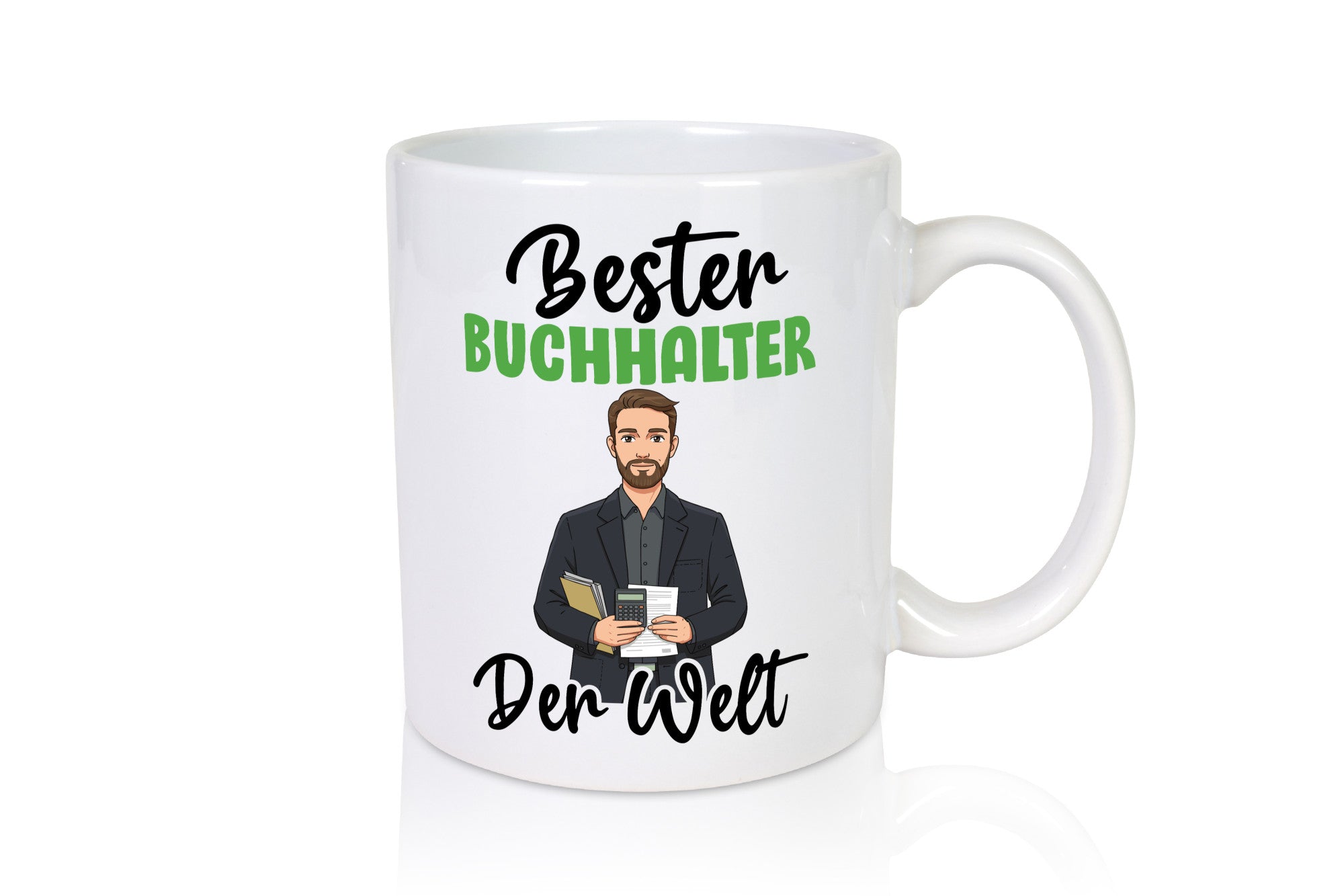 Bester Buchhalter | Buchhaltung Humor v2 Geschenkidee Tasse