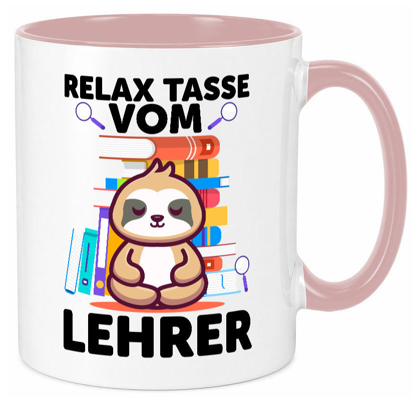 Relax Tasse: Lehrer | Schule Beruf Schüler lustiger Spruch Geschenk Arbeit