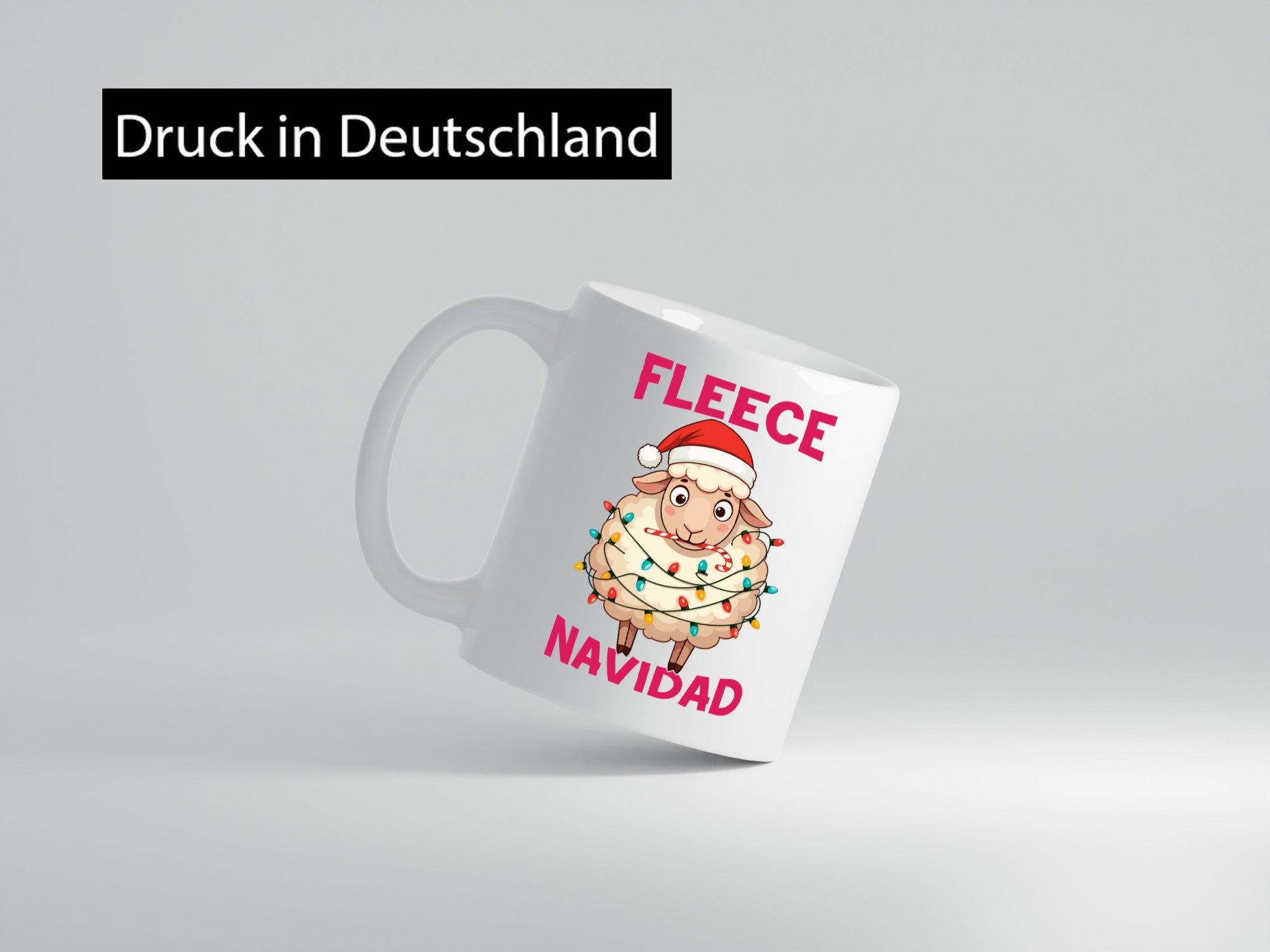 Fleece Navidas | Weihnachtschaf Weihnachten lustig Humor Geschenkidee Geschenk