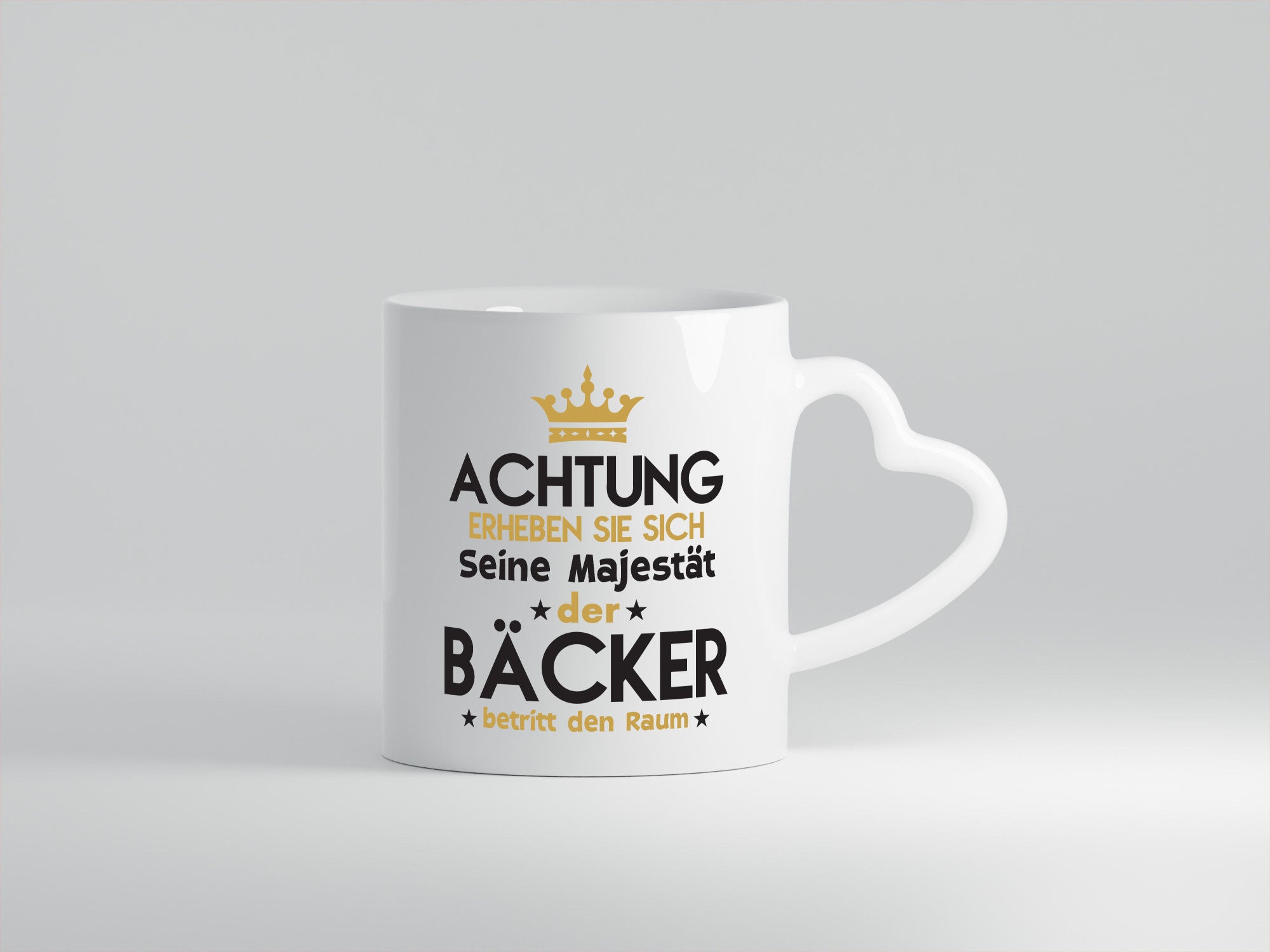 Seine Majestät Bäcker | Bäckerei Backen Konditor Geschenk Humor Geschenkidee