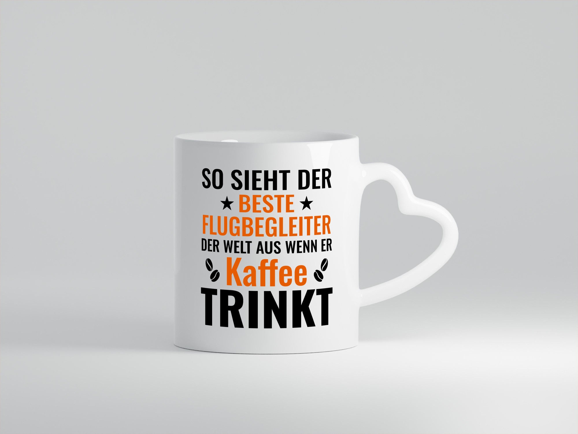 Kaffee trinkt: Flugbegleiter | Steward Flughafen Geschenk Humor Geschenkidee