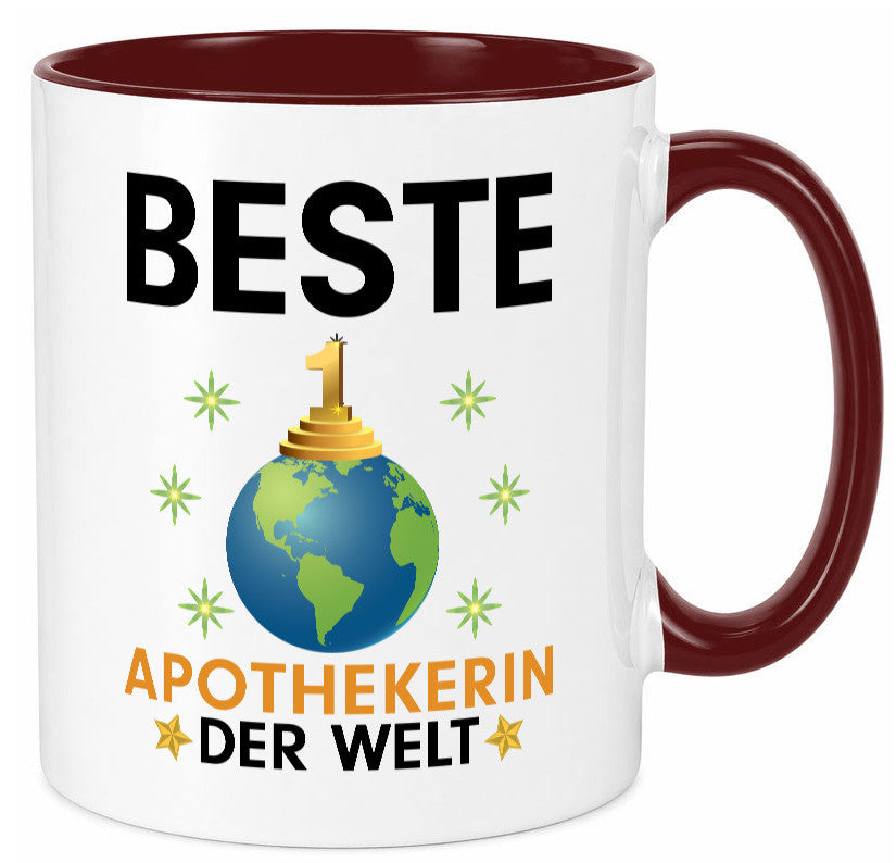 Welt Beste Apothekerin | Apotheke Pharmazie Geschenk Humor Geschenkidee Tasse