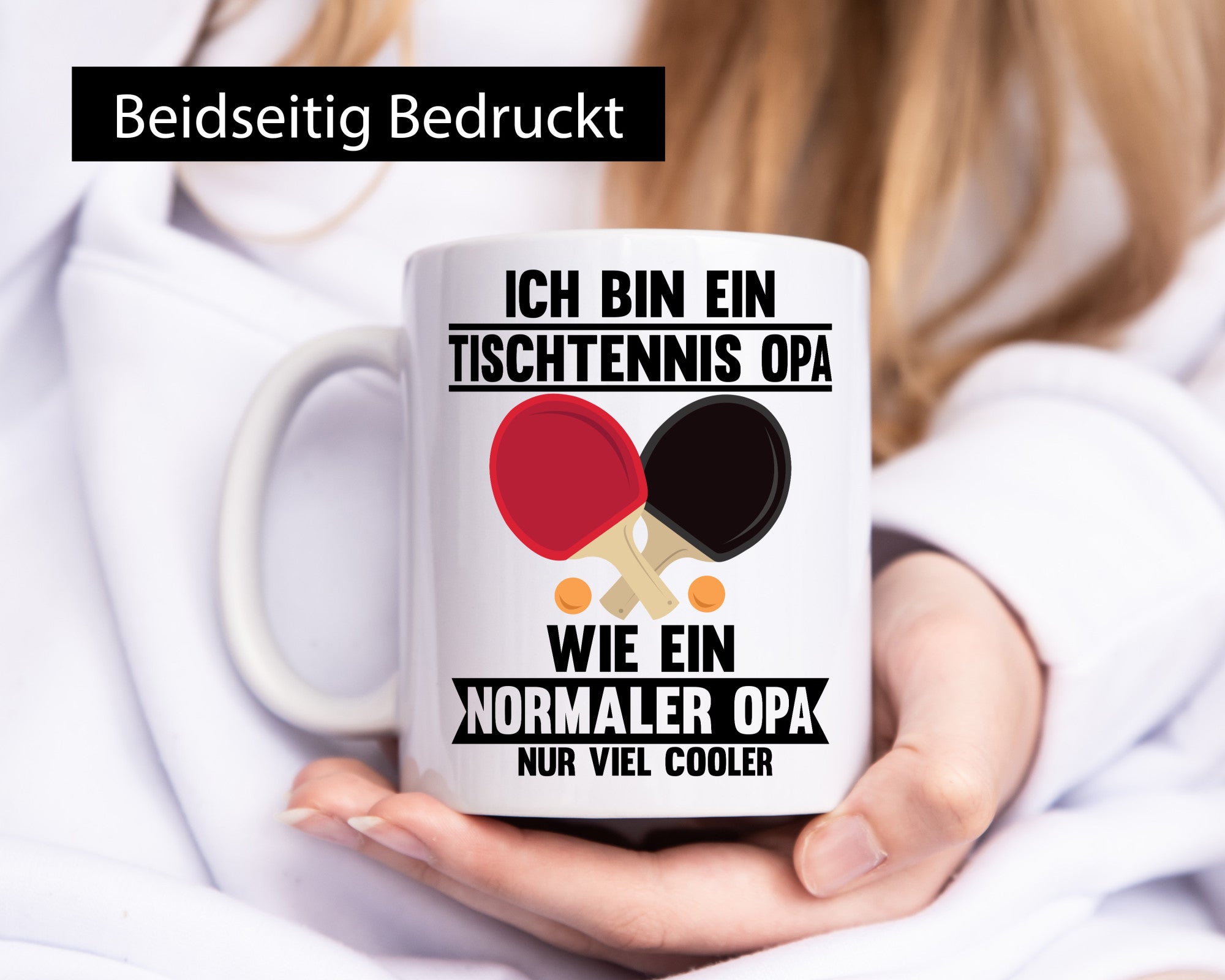 Tischtennis Opa, normal, nur viel cooler | Tennis Humor Familie Geschenkidee