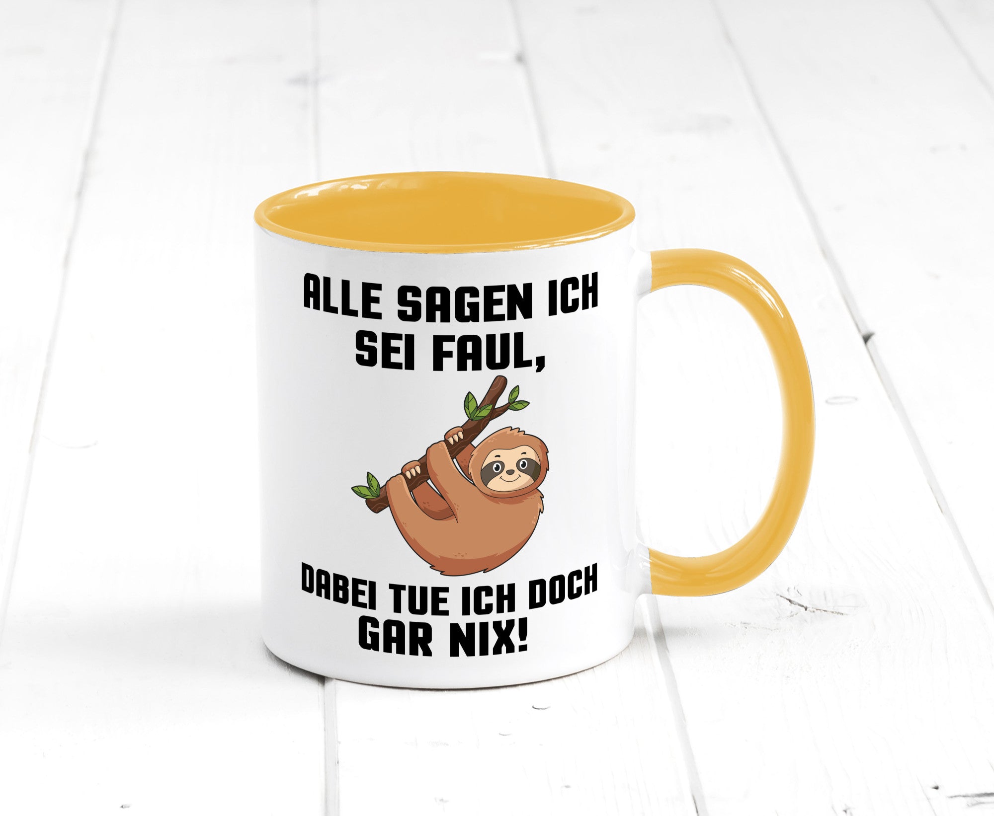 Alle sagen ich sei Faul | Faultier bin nicht Geschenkidee Tierliebhaber Humor