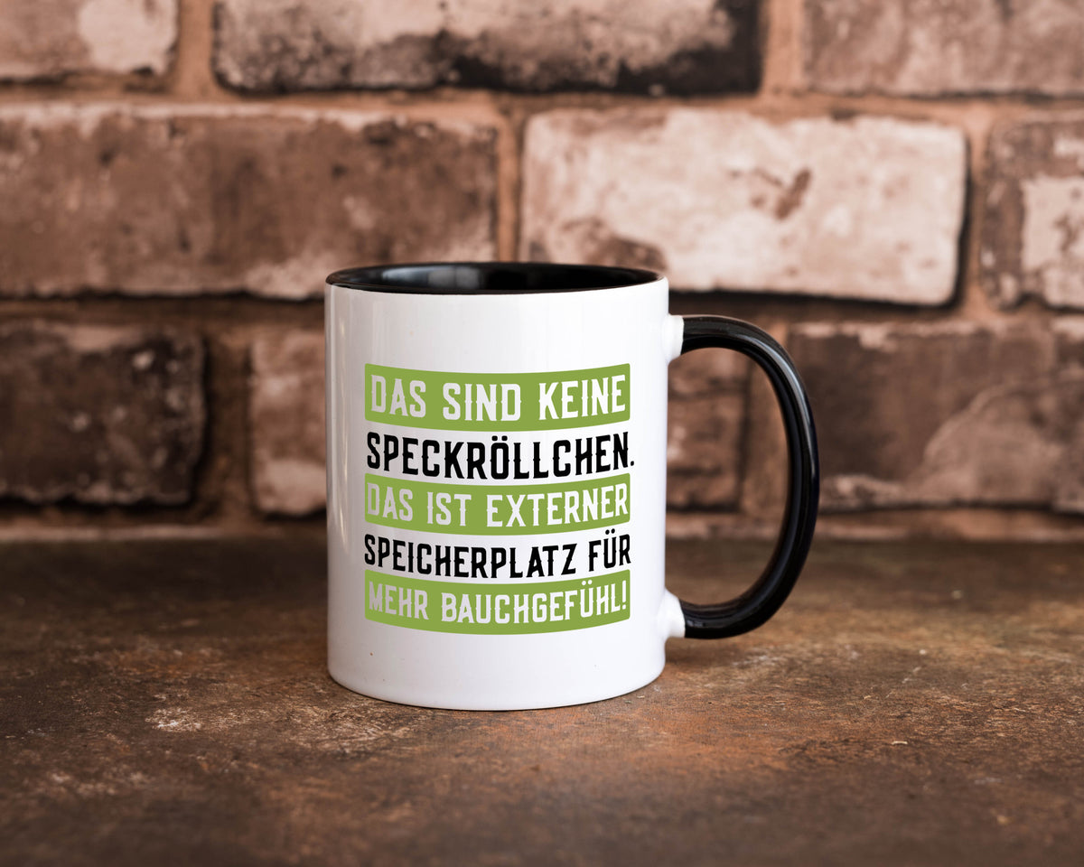 Keine Speckröllchen | Softwareentwickler PC Körperfülle Geschenkidee Humor Tasse