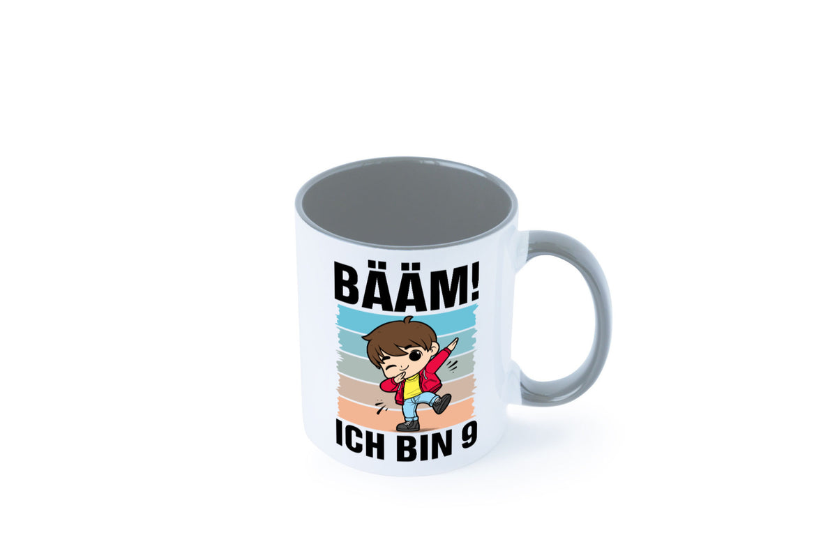 9. Geburtstag | Ich bin 9 Jahre Bäääm Dabbing Kind lustig Geschenkidee Geschenk Tasse
