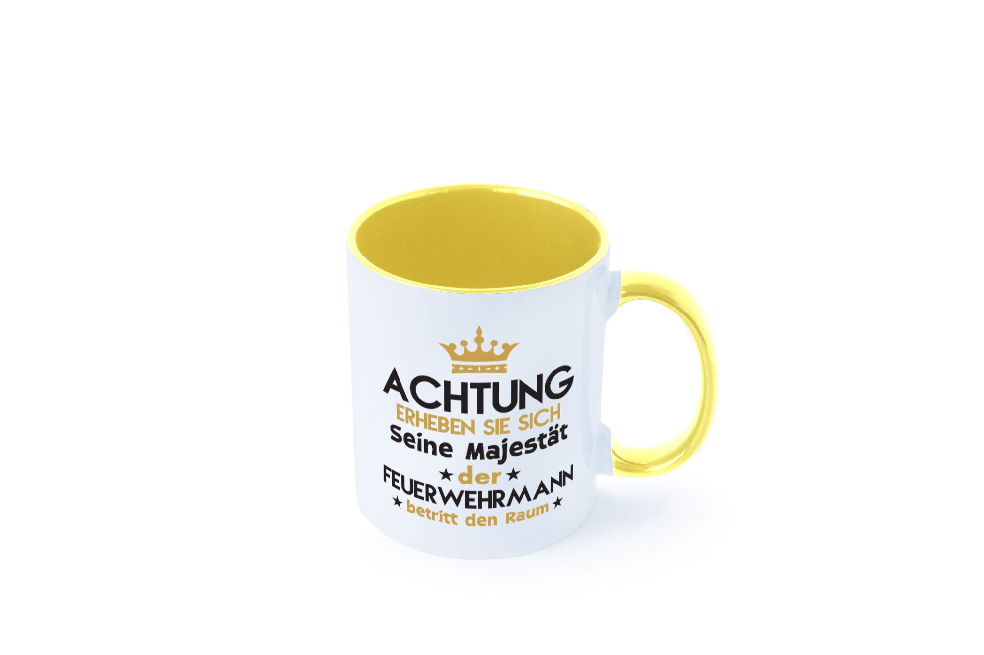 Seine Majestät Feuerwehrmann | Feuerwehr Geschenk Humor Geschenkidee lustiger