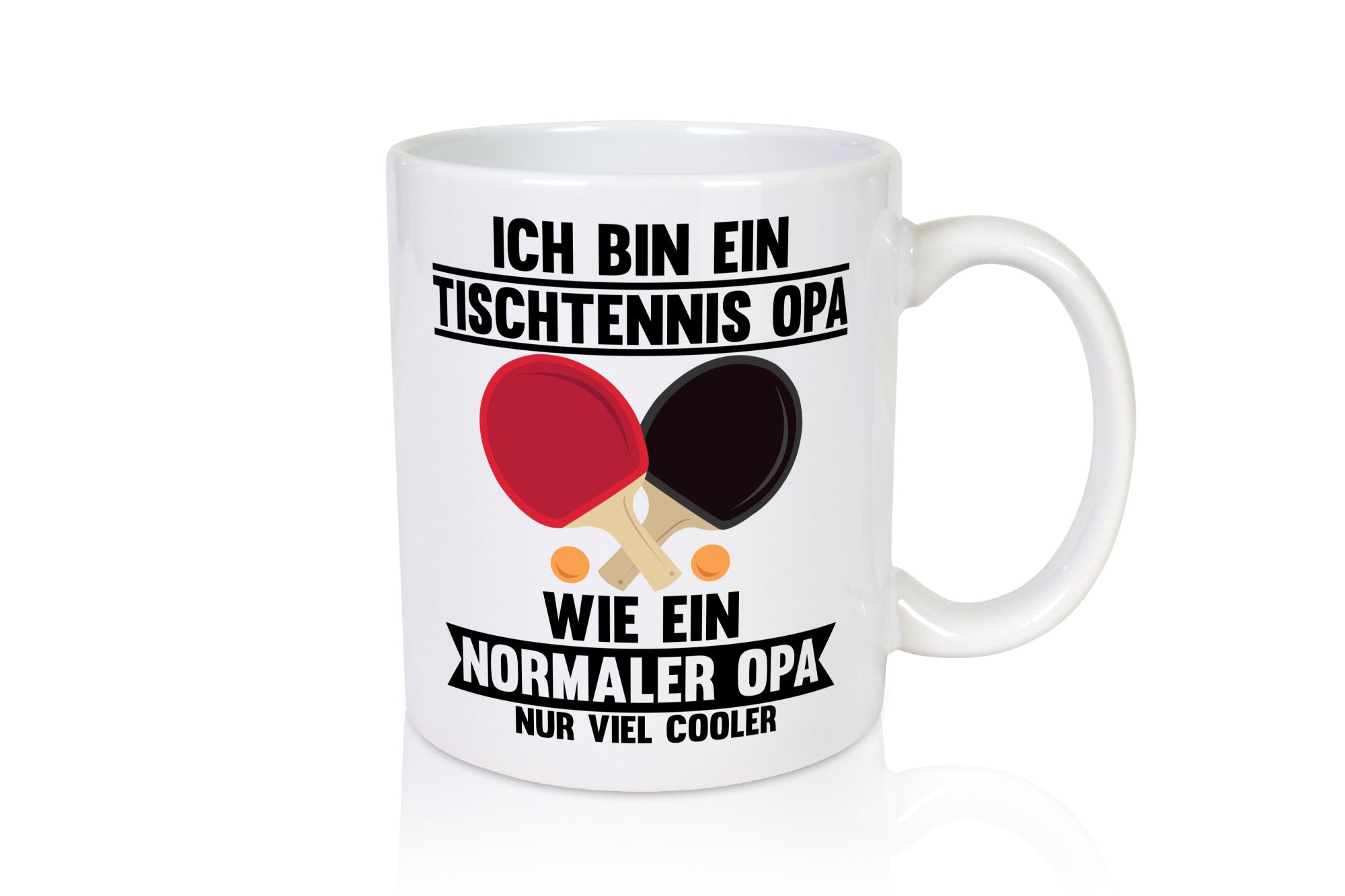 Tischtennis Opa, normal, nur viel cooler | Tennis Humor Familie Geschenkidee