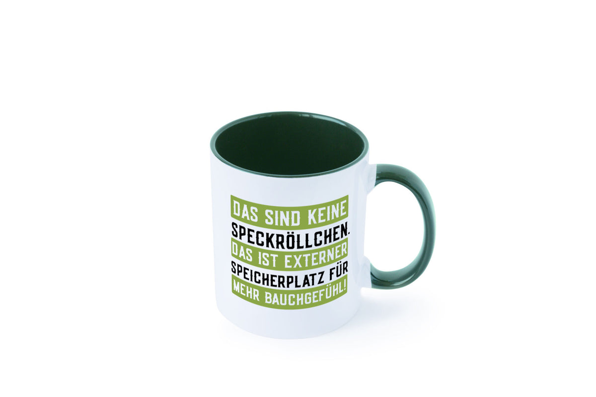 Keine Speckröllchen | Softwareentwickler PC Körperfülle Geschenkidee Humor Tasse