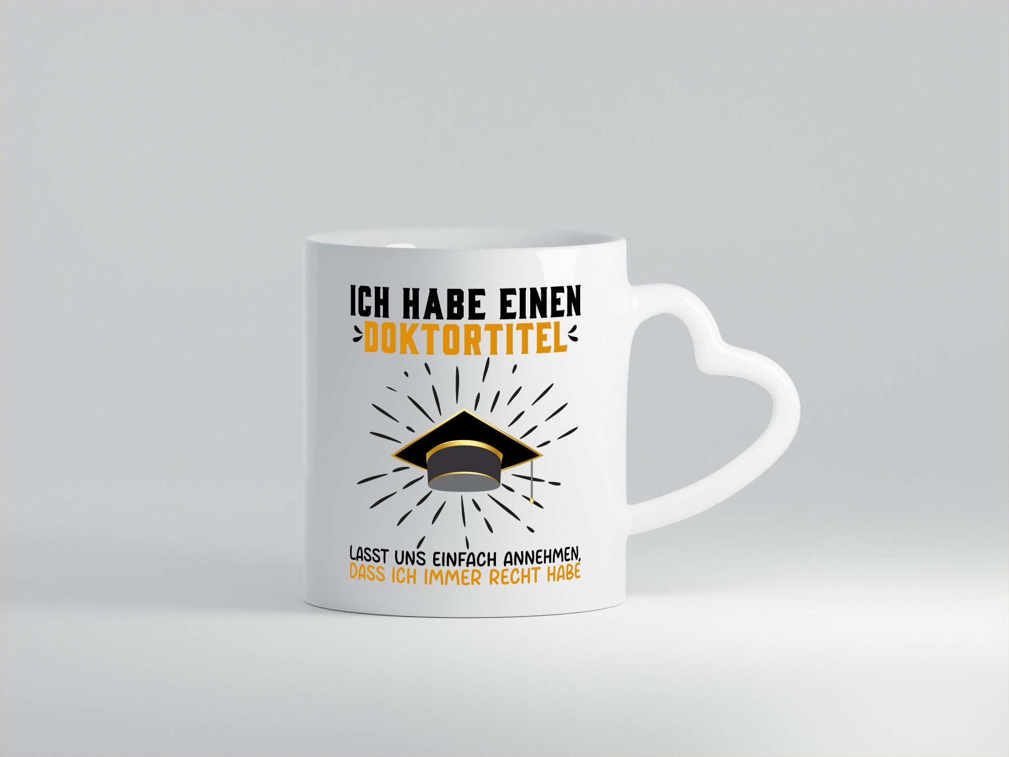 Ich habe einen Doktortitel | Beachlor Abschluss Geschenkidee Humor Tasse