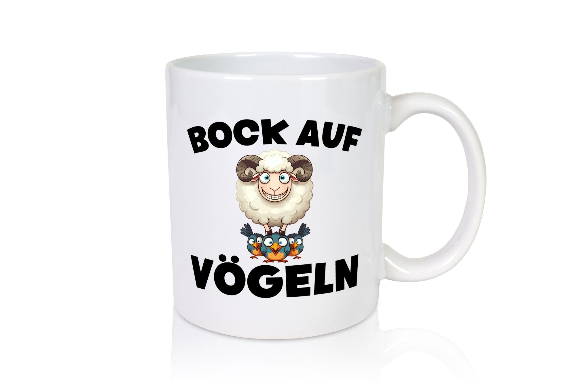 Bock auf Vögeln | Vögel Lustig v2 Humor Geschenkidee Geschenk Tasse