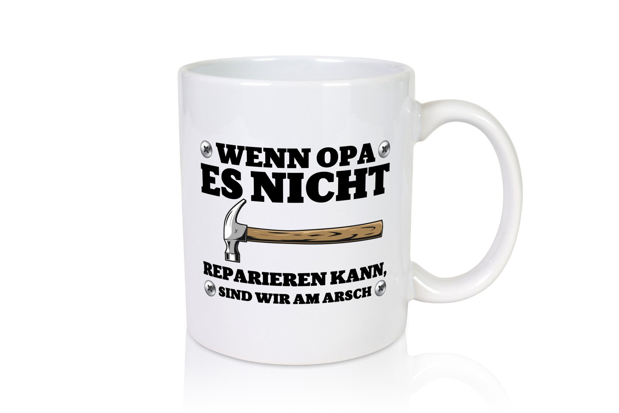 Wenn Opa es nicht reparieren kann, sind am Arsch | Hammer lustiger Spruch