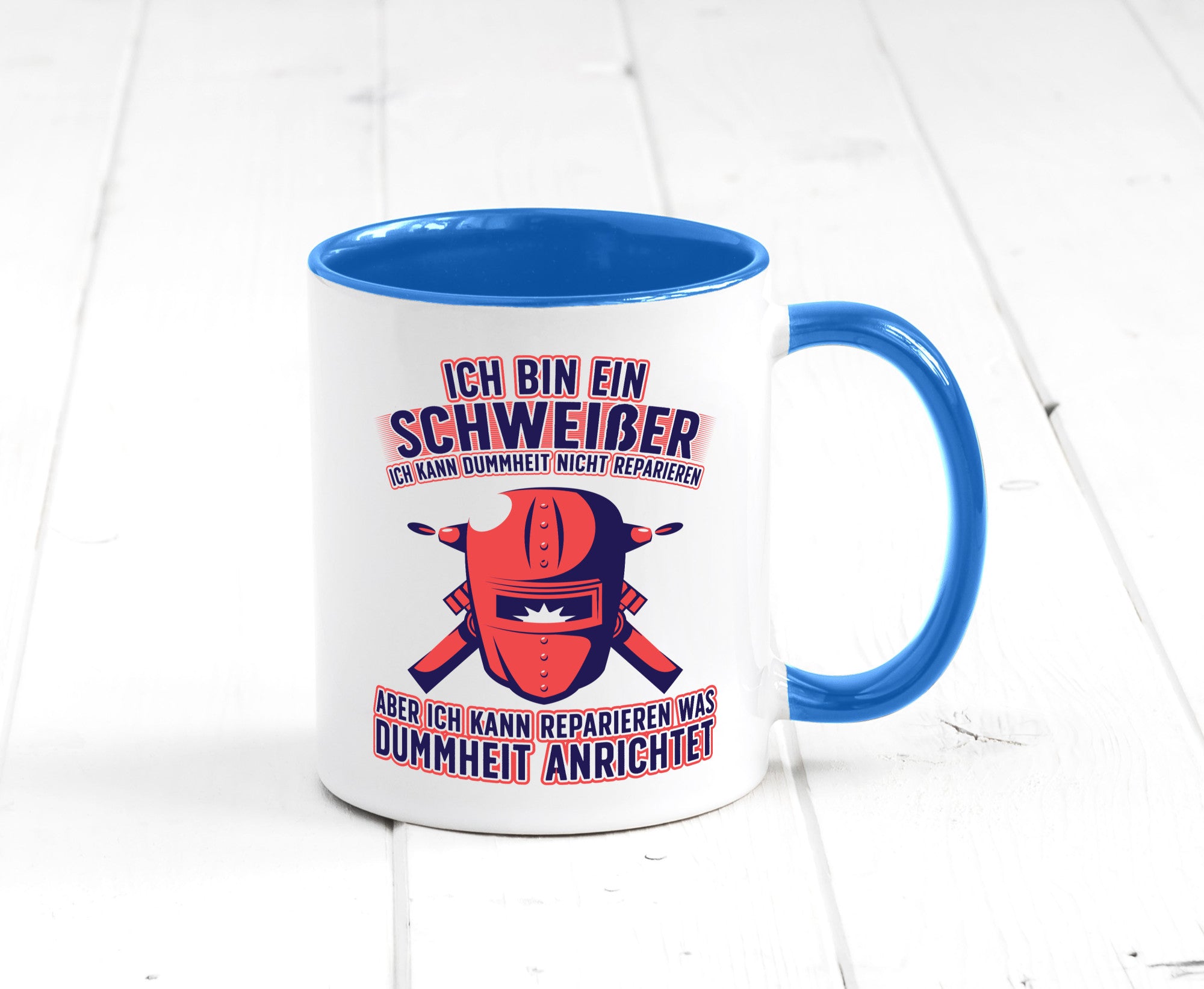 Ich bin ein Schweißer | Reparieren was dummheit anrichtet Geschenkidee Humor