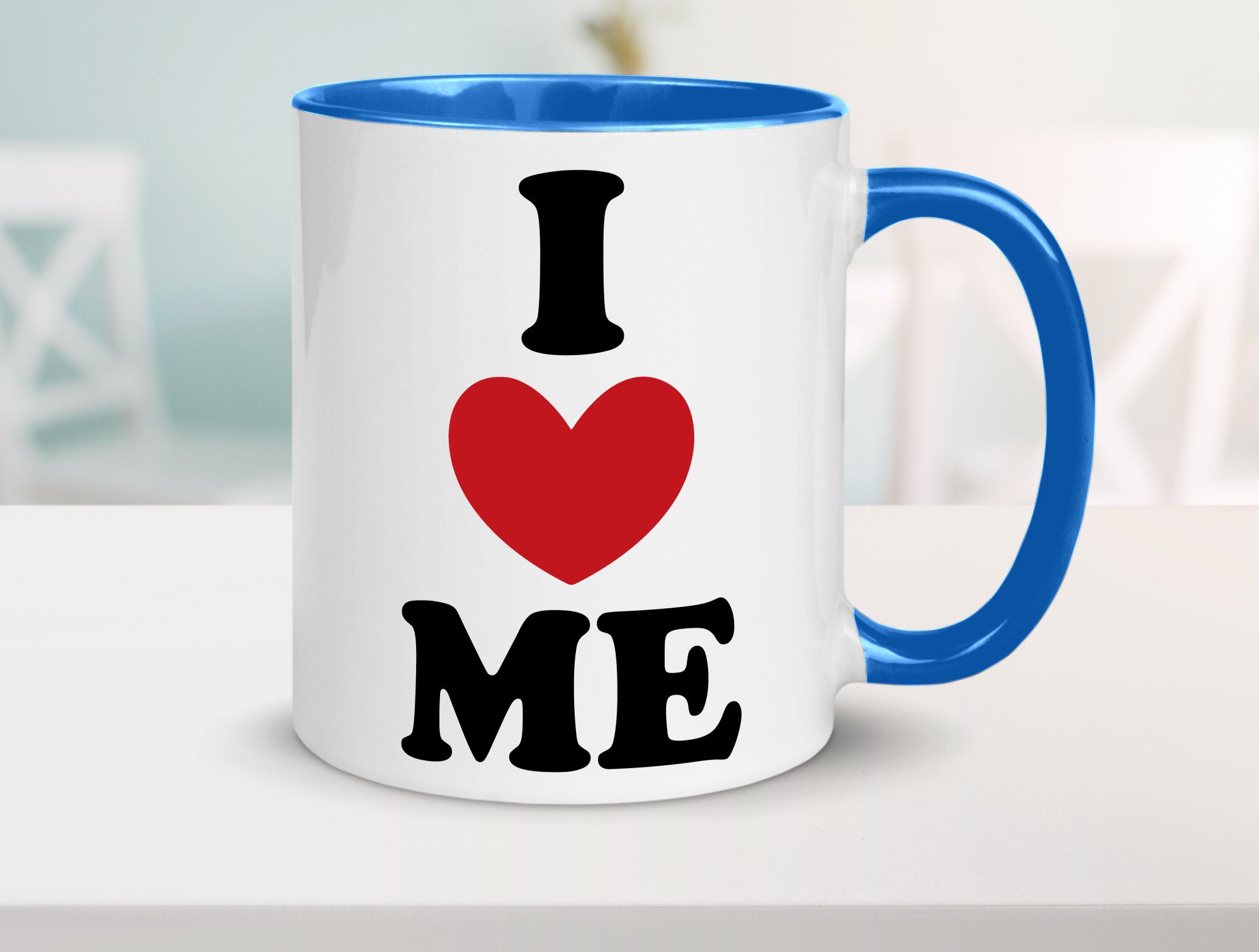 I love me vl9 Geschenkidee Humor Tasse