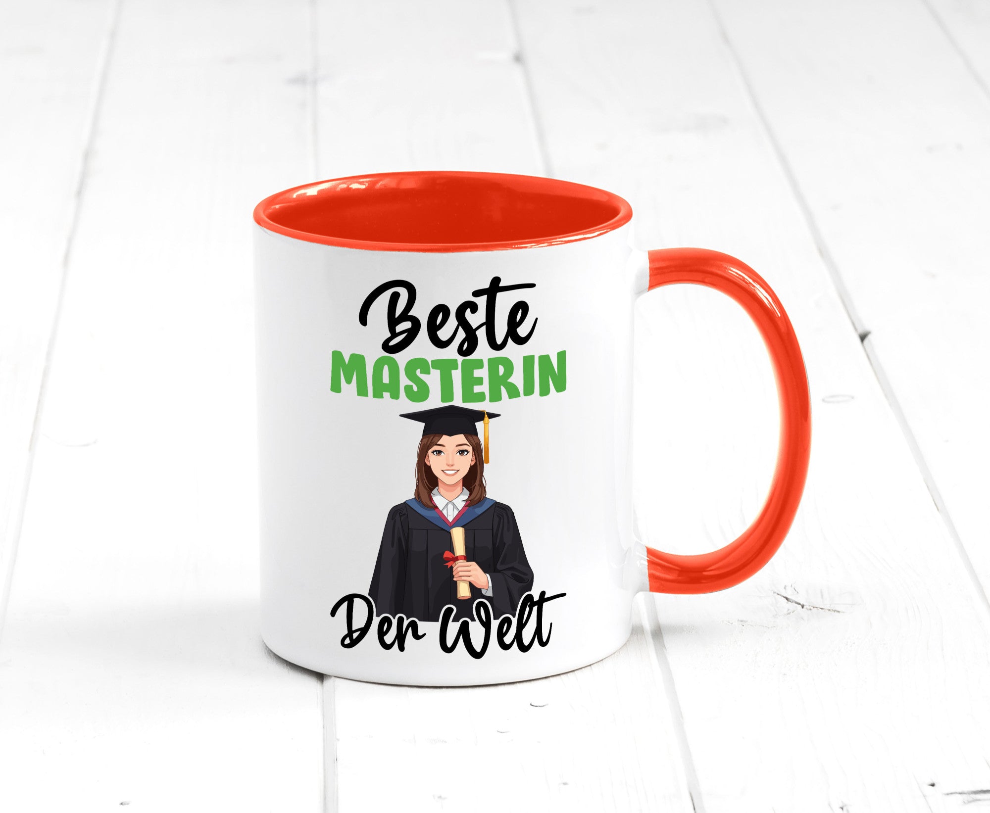 Beste Masterin | Student Uni Studium Humor Geschenkidee Tasse