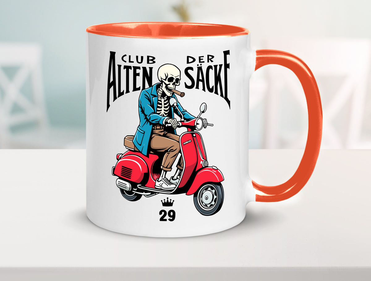 29. Geburtstag | 29 Jahre Club der alten Säcke lustiger Spruch Geschenk Tasse