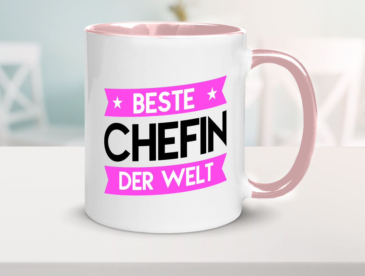 Beste Chefin | Führungskraft Vorgesetzte Humor Arbeit Kollegen Büro Tasse