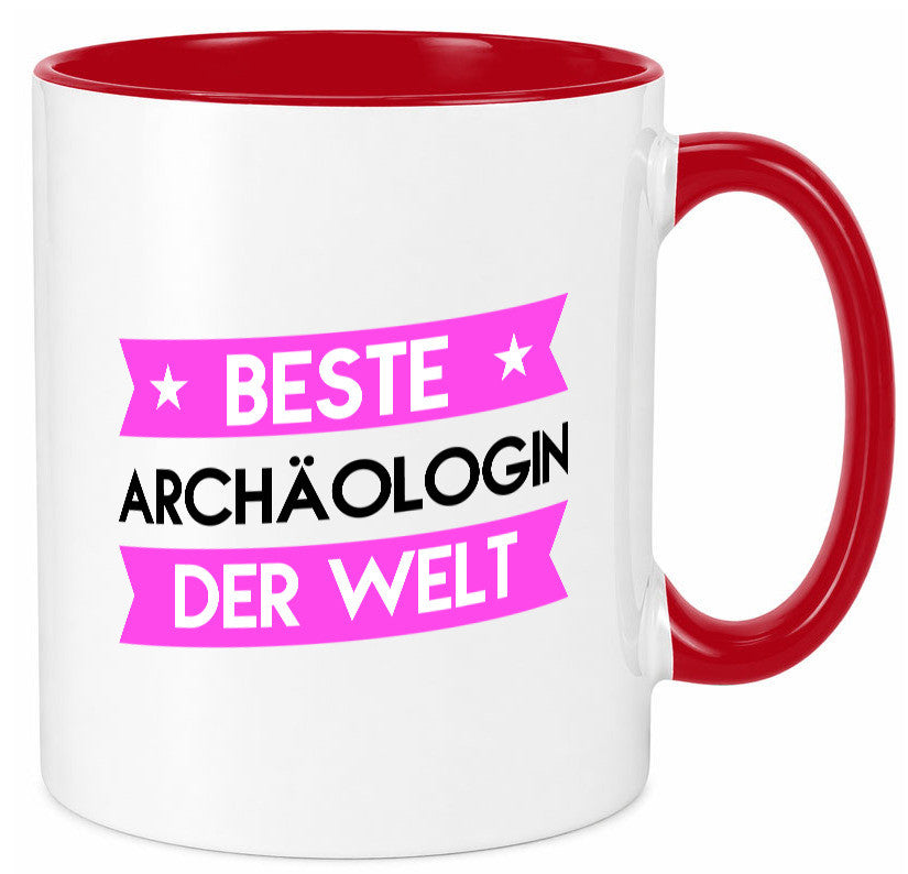 Beste Archäologin| Archäologie | Forscherin Humor Geschenkidee Tasse