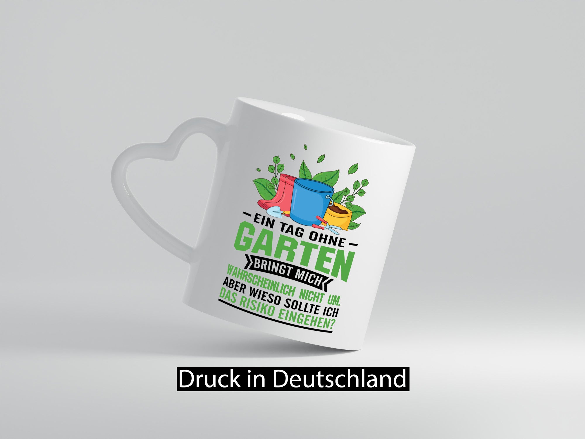 Ein tag ohne Garten bringt mich nicht um | Gärtner Geschenk Humor Geschenkidee