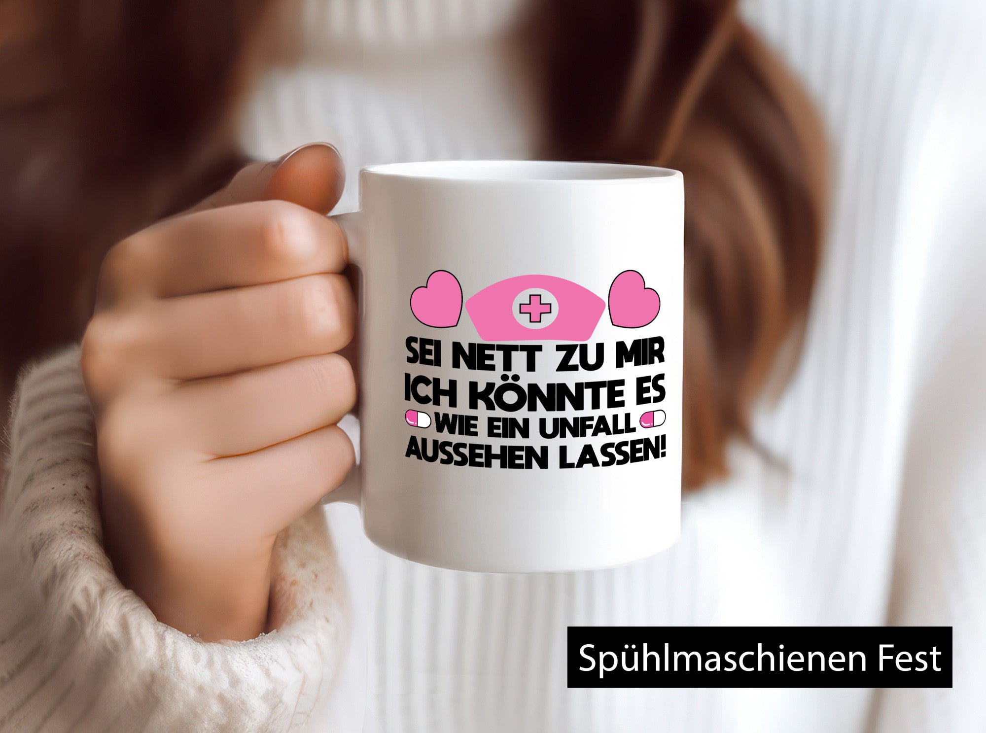 wie ein Unfall | Krankenschwester Krankenhaus lustig Humor Geschenkidee