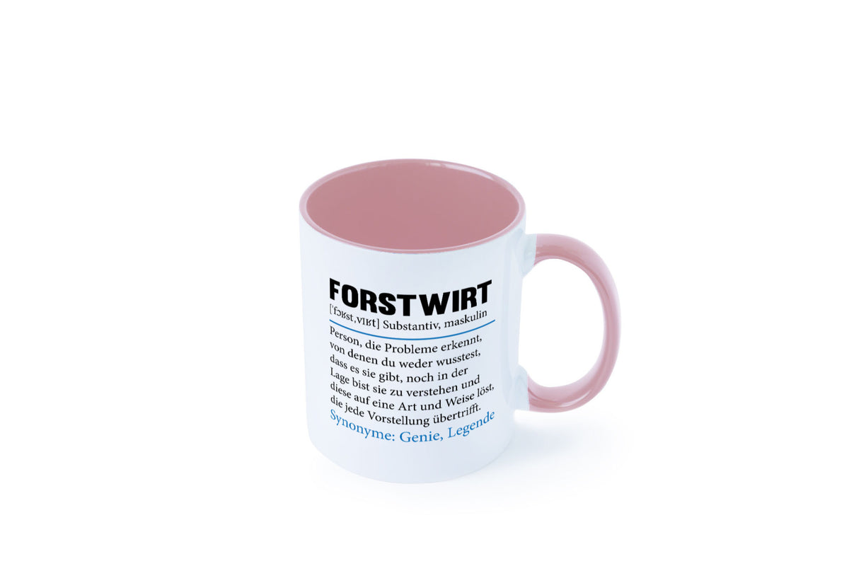 Forstwirt | Spruch Beruf Waldarbeiter lustig Geschenkidee Arbeit Kollegen Büro Tasse
