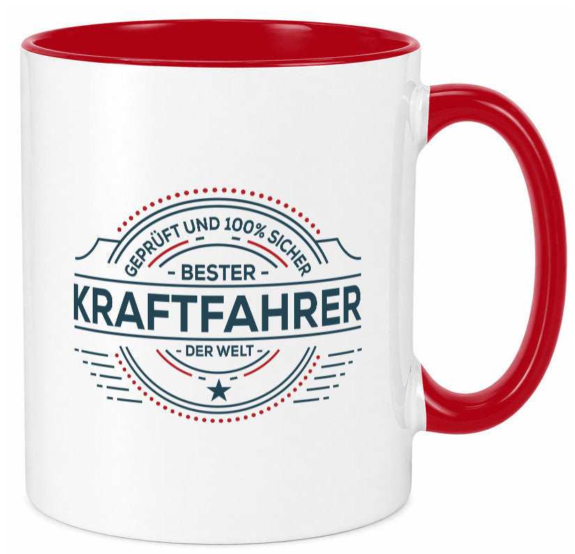 Geprüft und sicher: Kraftfahrer | Lastwagen LKW Fahrer Geschenk Humor
