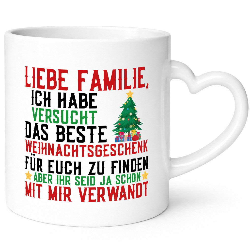Das beste Weihnachtsgeschenk | Familie Verwandtschaft lustig Geschenkidee