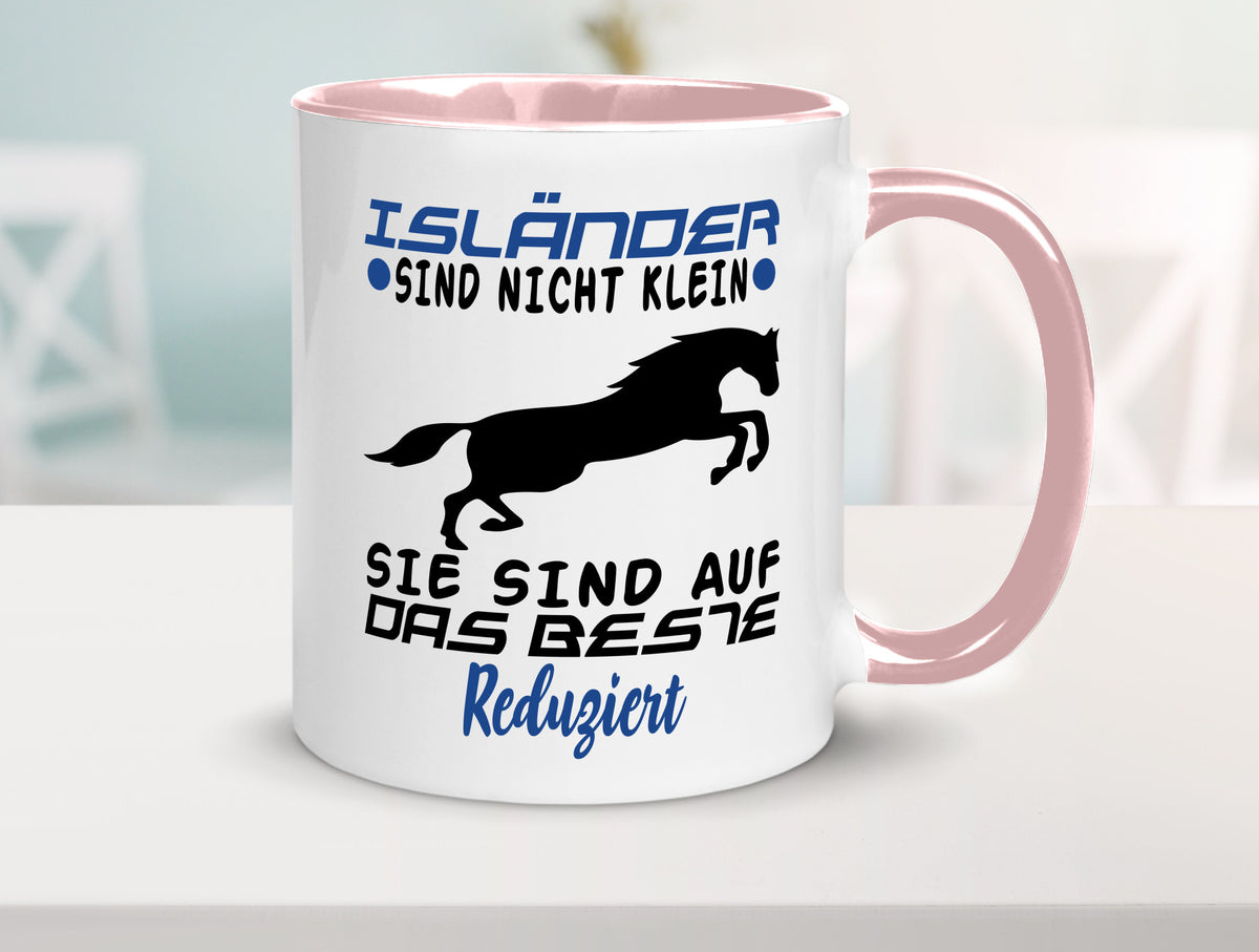 Isländer sind nicht klein | Auf das beste reduziert Geschenk Humor Geschenkidee Tasse