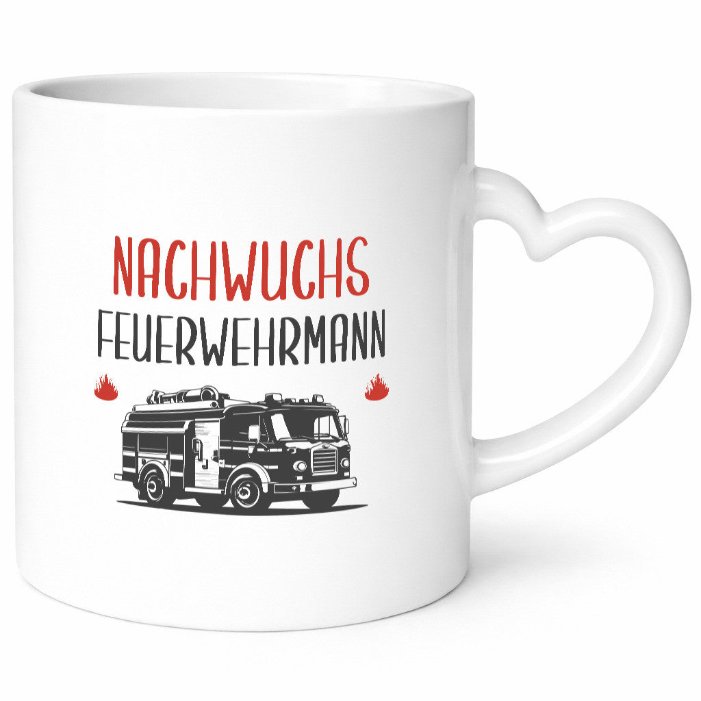 Nachwuchs Feuerwehrmann | Kind mag Feuerwehr Humor Geschenkidee Tasse