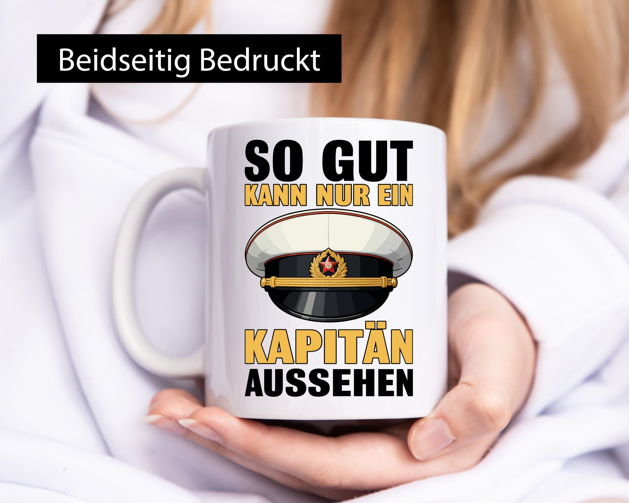 So gut kann nur ein Kapitän aussehen| v2 lustiger Spruch Geschenk Humor