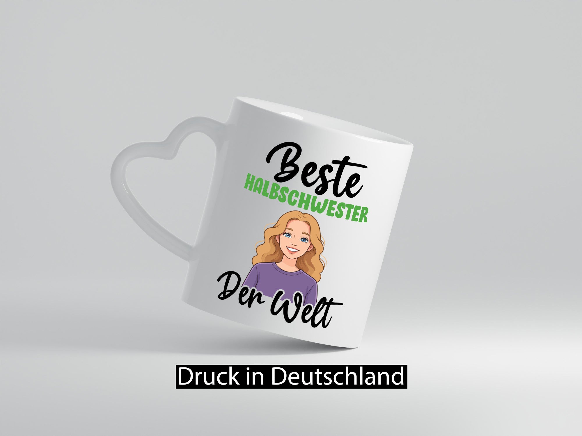 Beste Halb Schwester | Stiefvater lustig Familie Geschenkidee Geschenk Tasse