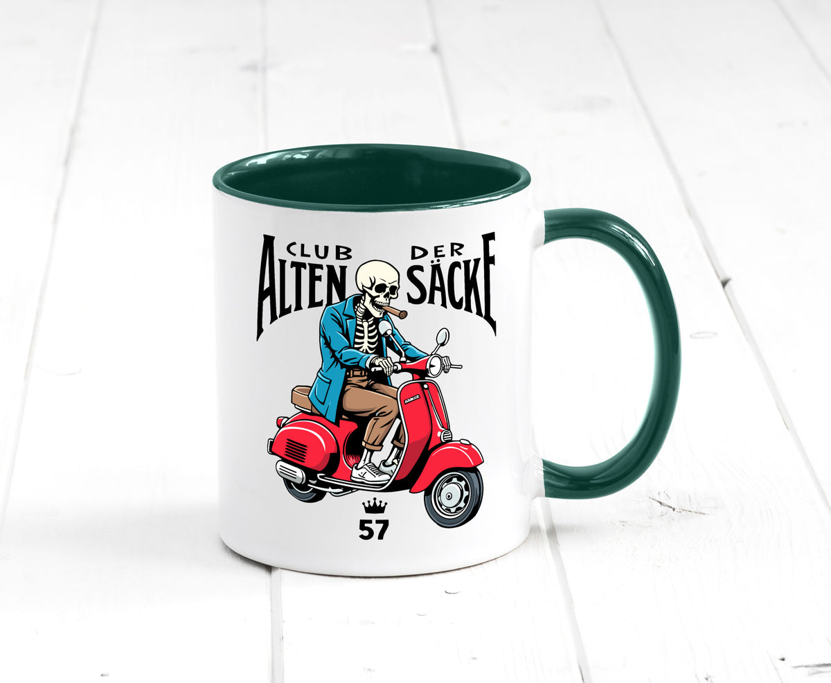 57. Geburtstag | 57 Jahre Club der alten Säcke v2 Geschenk Geschenkidee Tasse