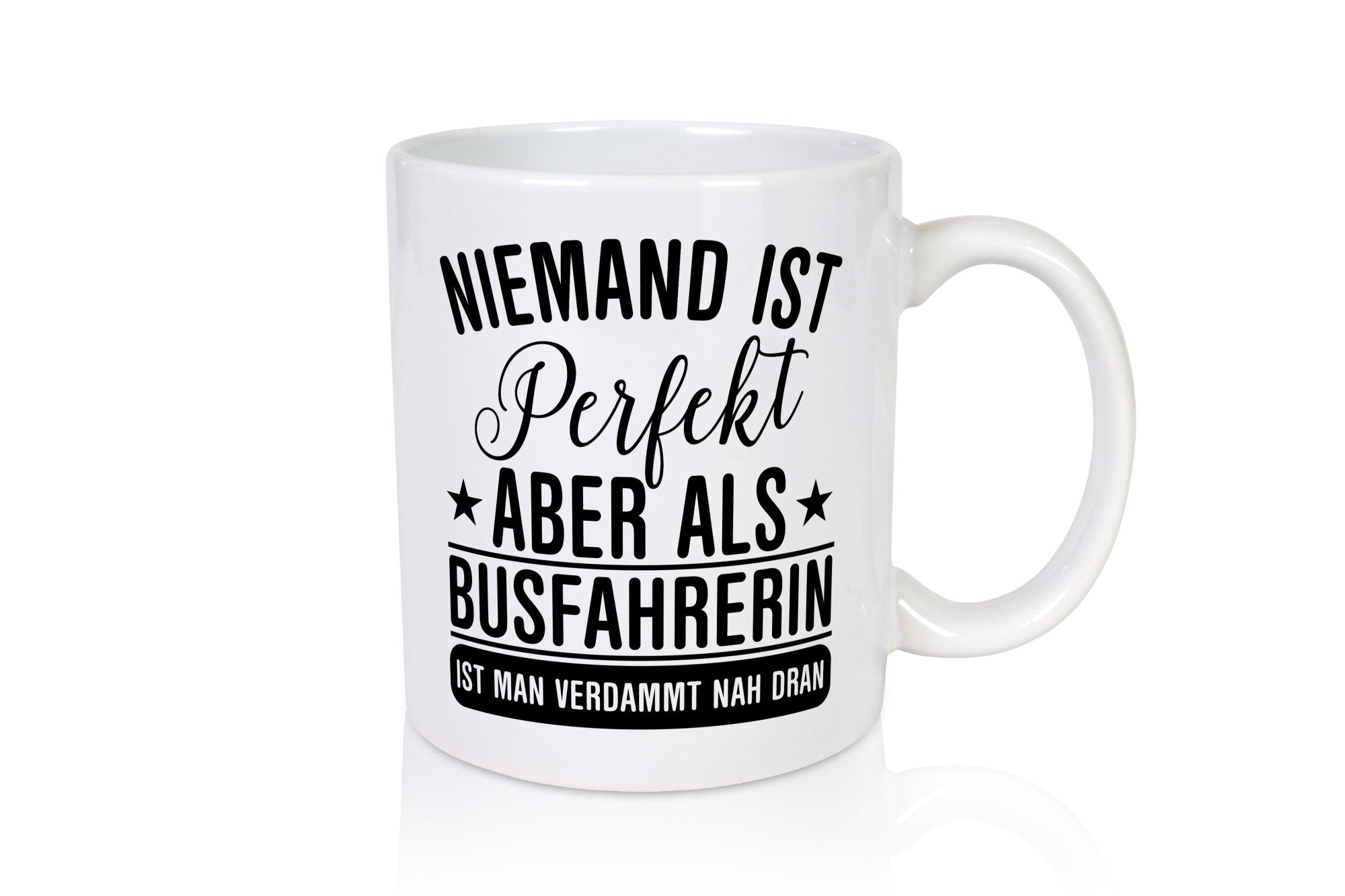 Verdammt nah dran: Busfahrerin | Berufsfahrer Fahrerin lustiger Spruch Geschenk