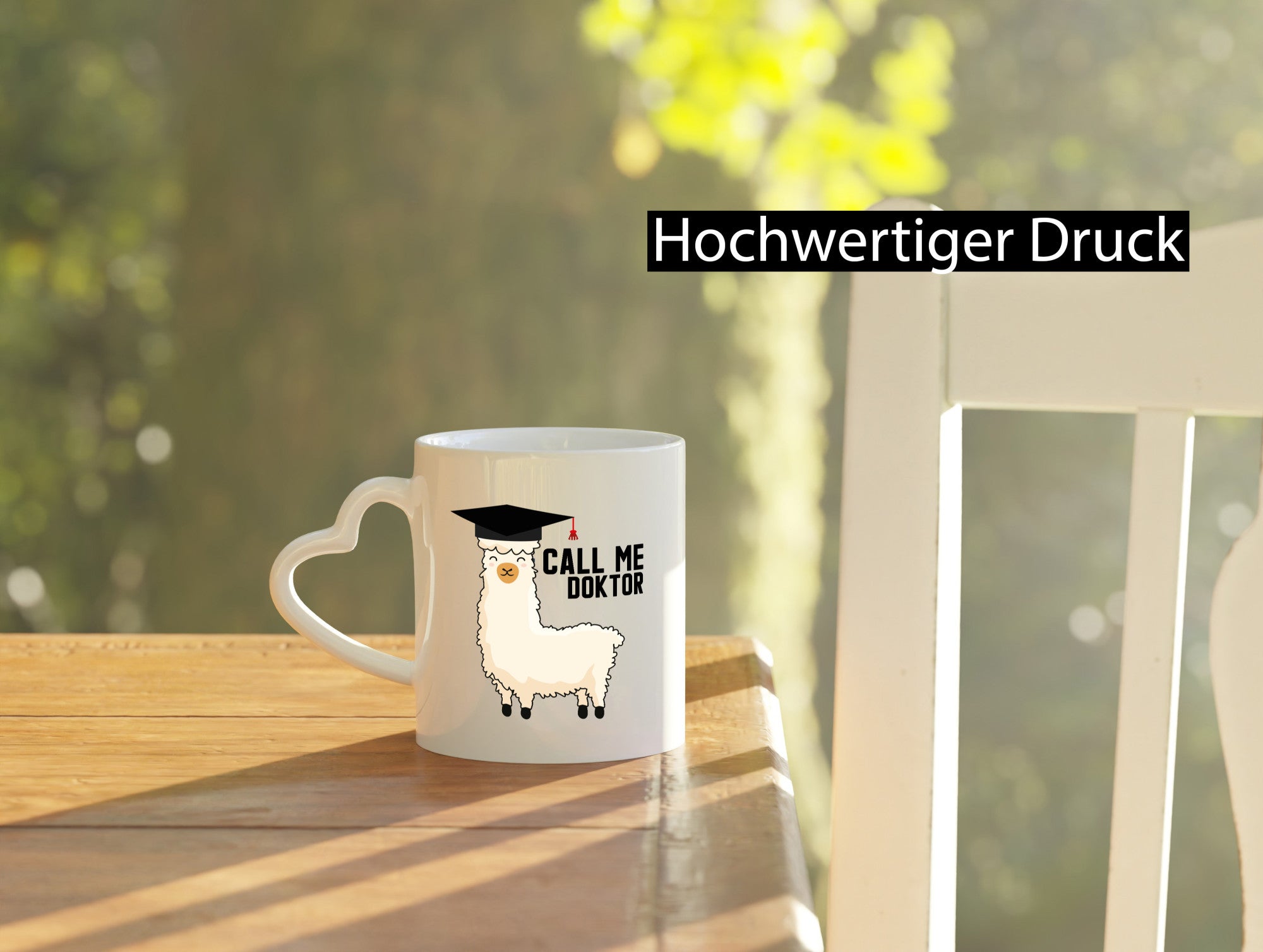 Call me Doktor | Lama Arzt Krankenhaus Abschluss Humor Geschenkidee Tasse