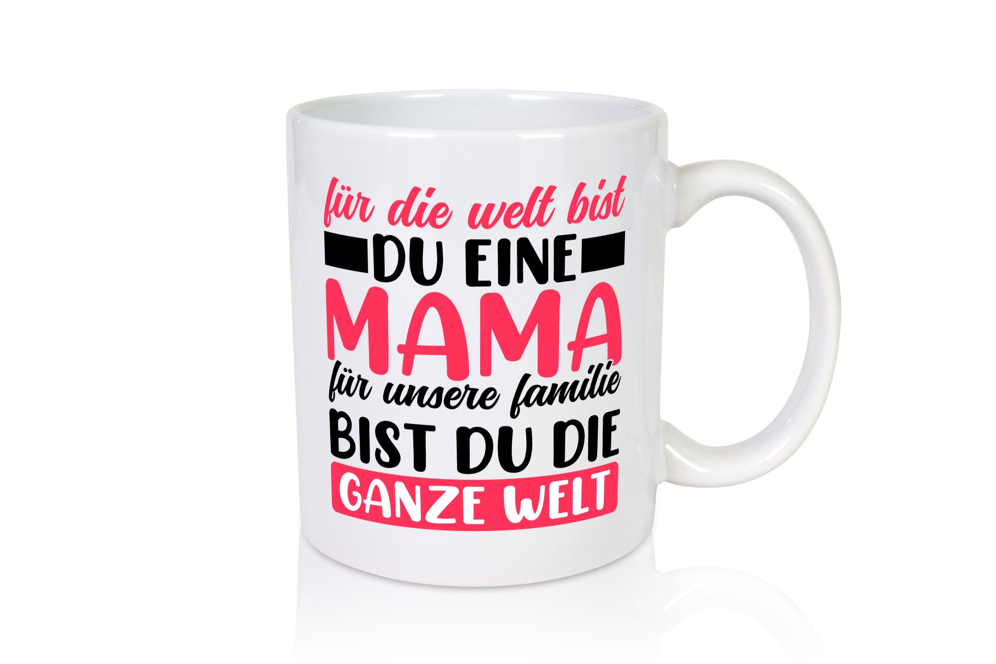 Beste mama der Welt vl2 Humor Familie Geschenkidee Tasse