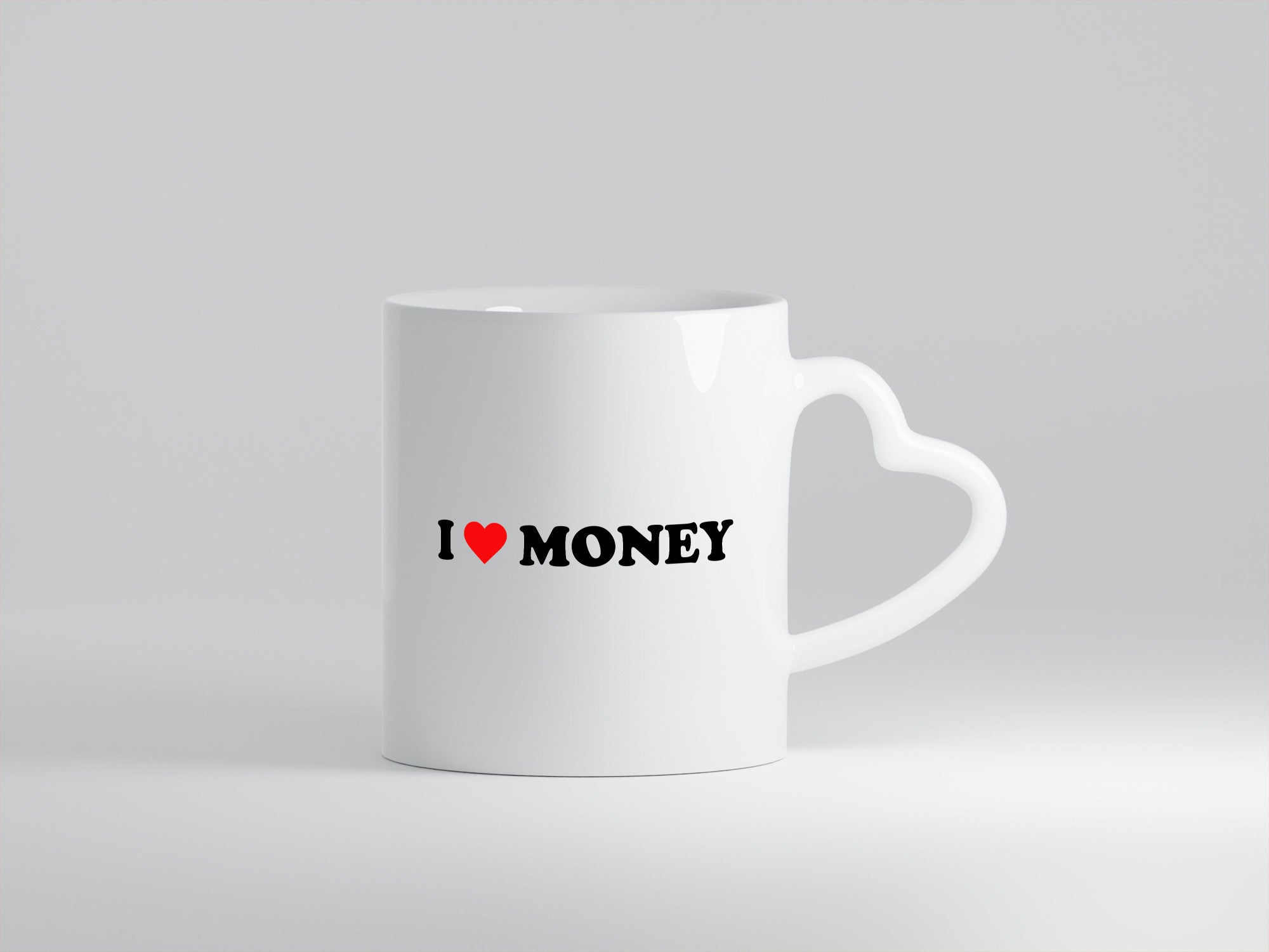 I love money | Geld Geschenk Humor Geschenkidee lustiger Spruch Tasse