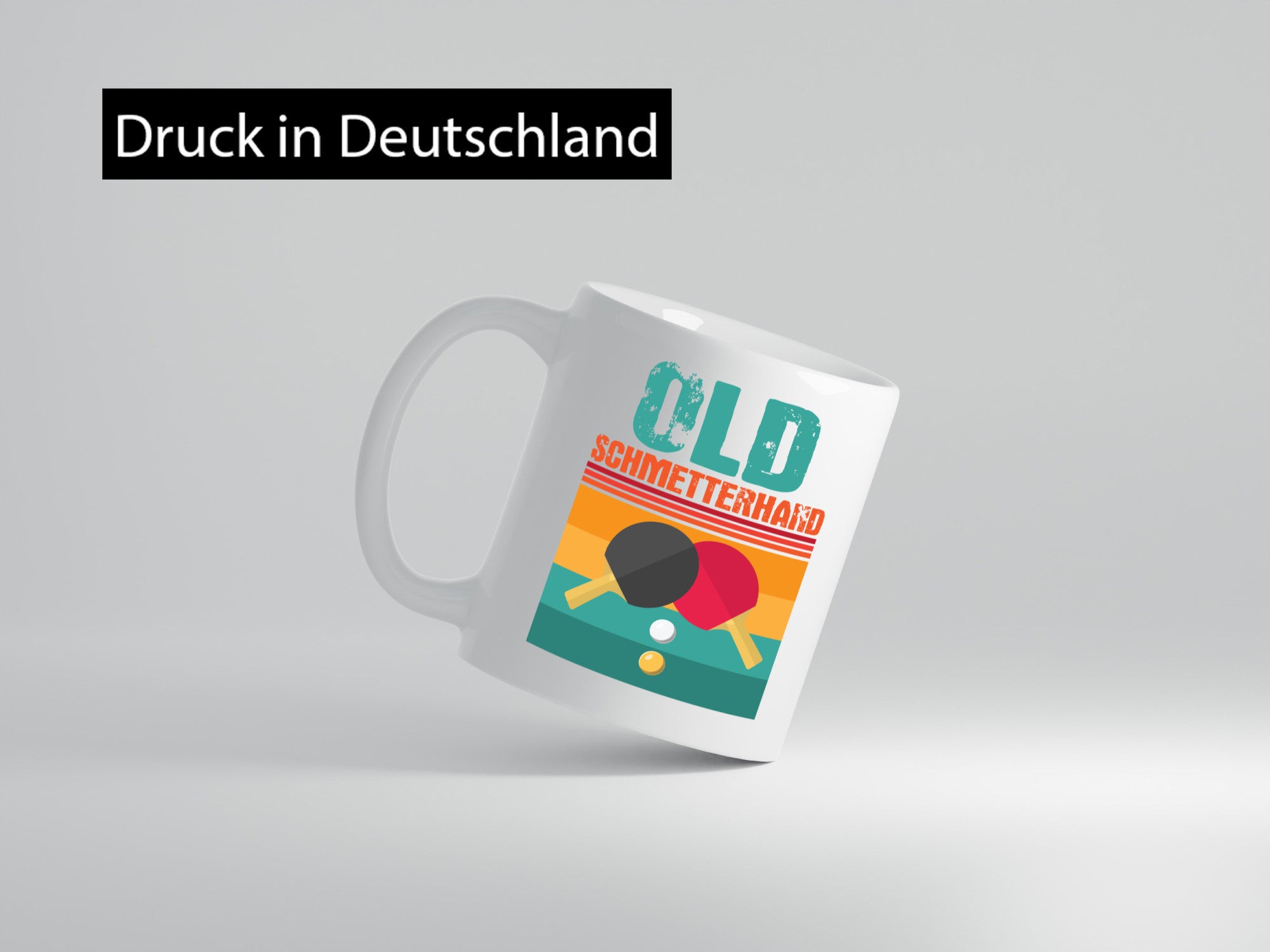 Tischtennis Tasse Humor Geschenkidee