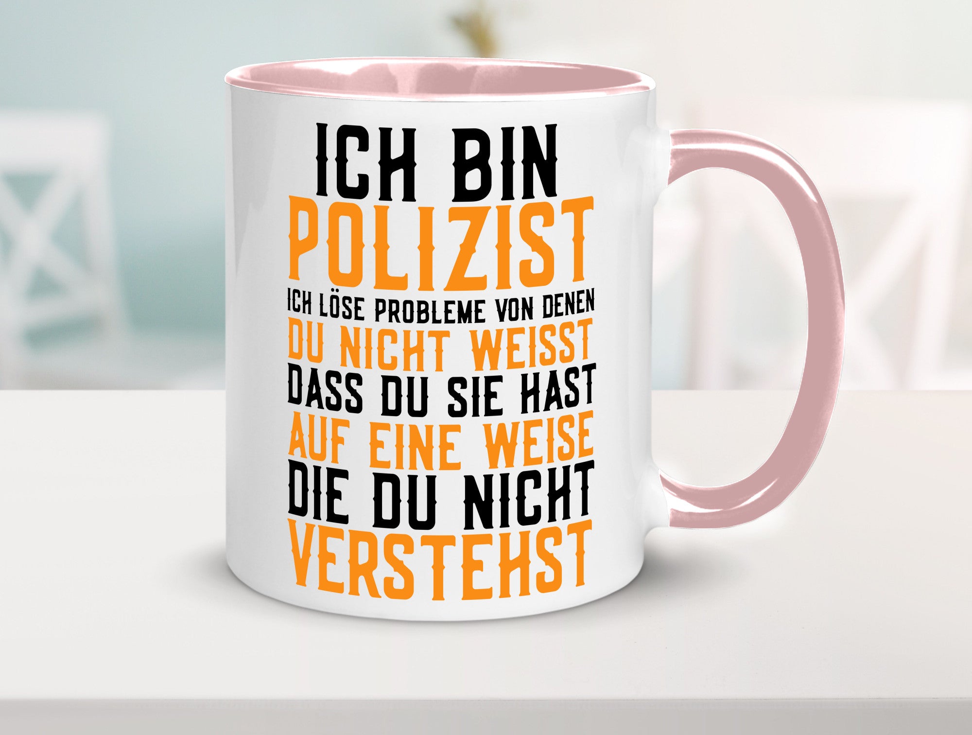 Ich bin Polizist | Polizei Beruf Job lustiger Spruch Geschenk Arbeit Kollegen