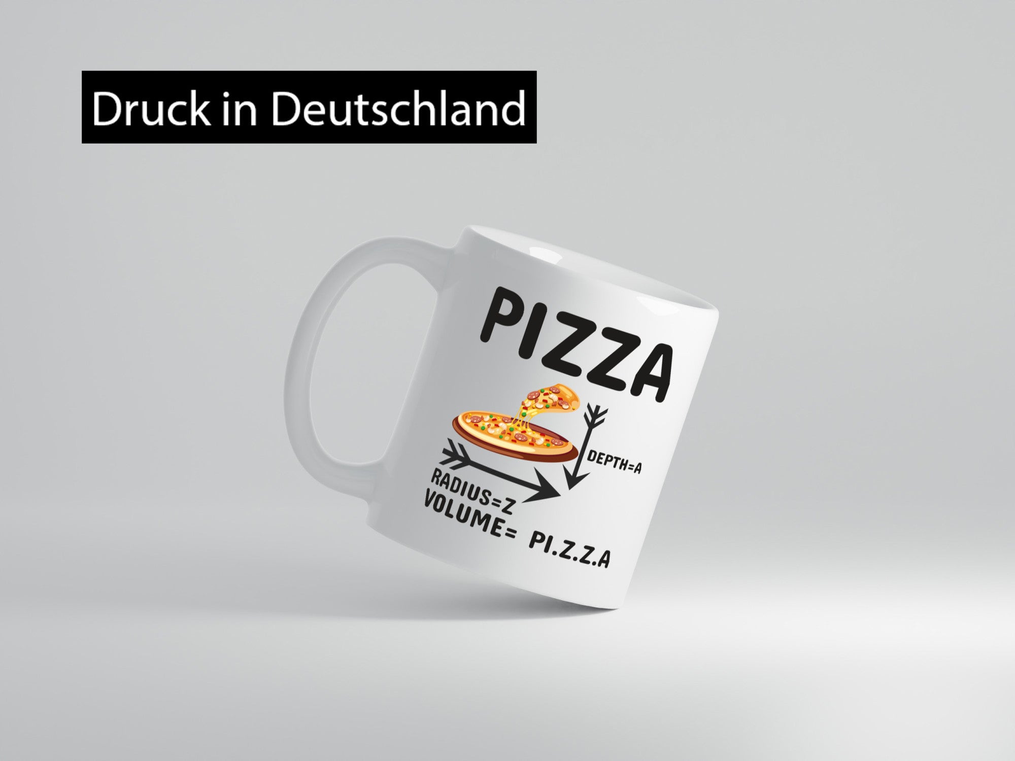 Pizza Tasse | Mathematik Witz Mathe Lehrer lustig Geschenkidee Humor