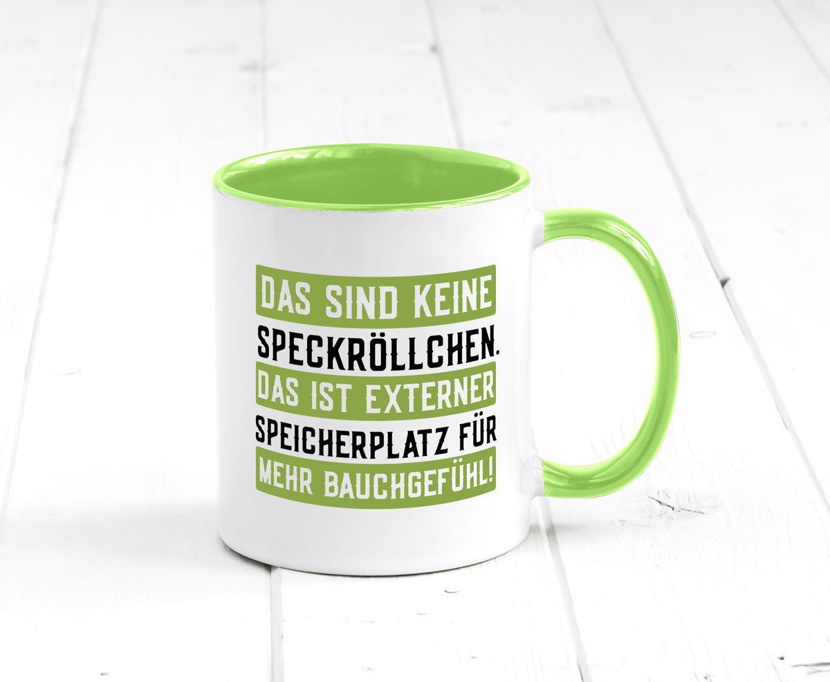 Keine Speckröllchen | Softwareentwickler PC Körperfülle Geschenkidee Humor Tasse