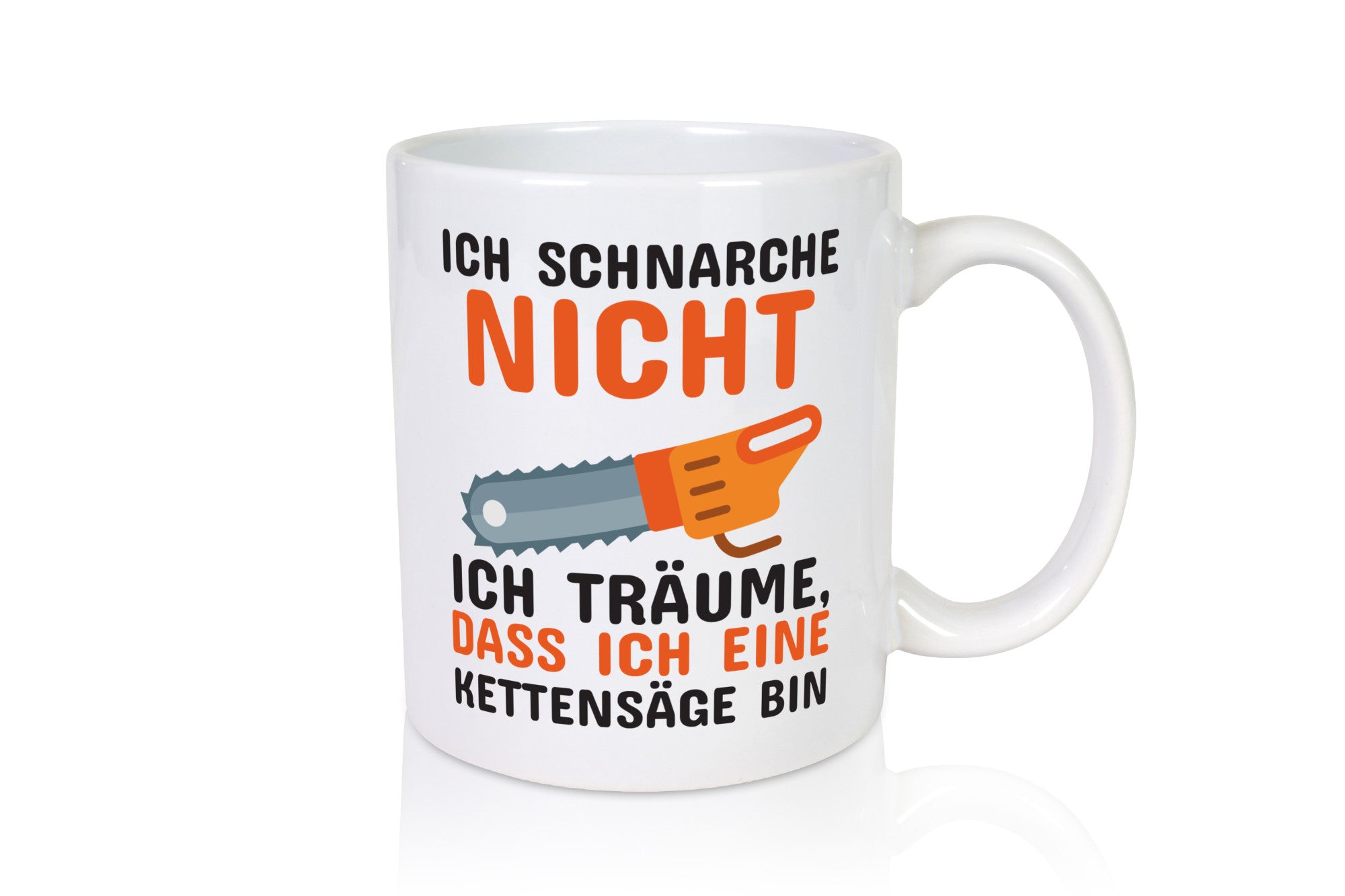 Ich schnarche nicht lustiger Spruch Geschenk Humor Geschenkidee Tasse