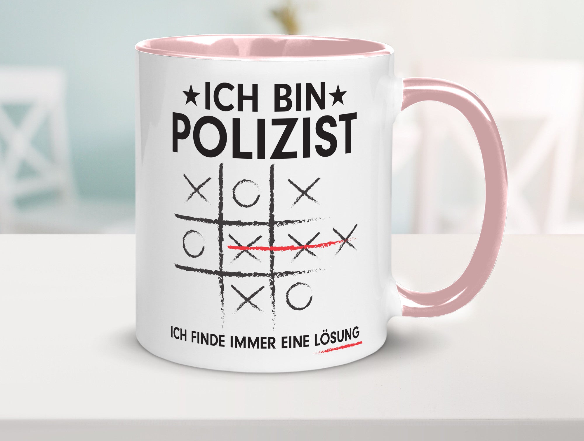 Löse Probleme: Polizist | Polizei Geschenk Humor Geschenkidee lustiger Spruch