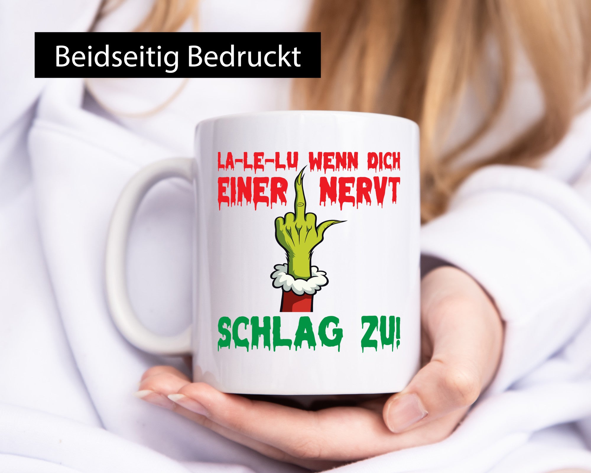 La Le Lu | Weihnachten Weihnachtsmuffel Lichter vl12 lustig Humor Geschenkidee