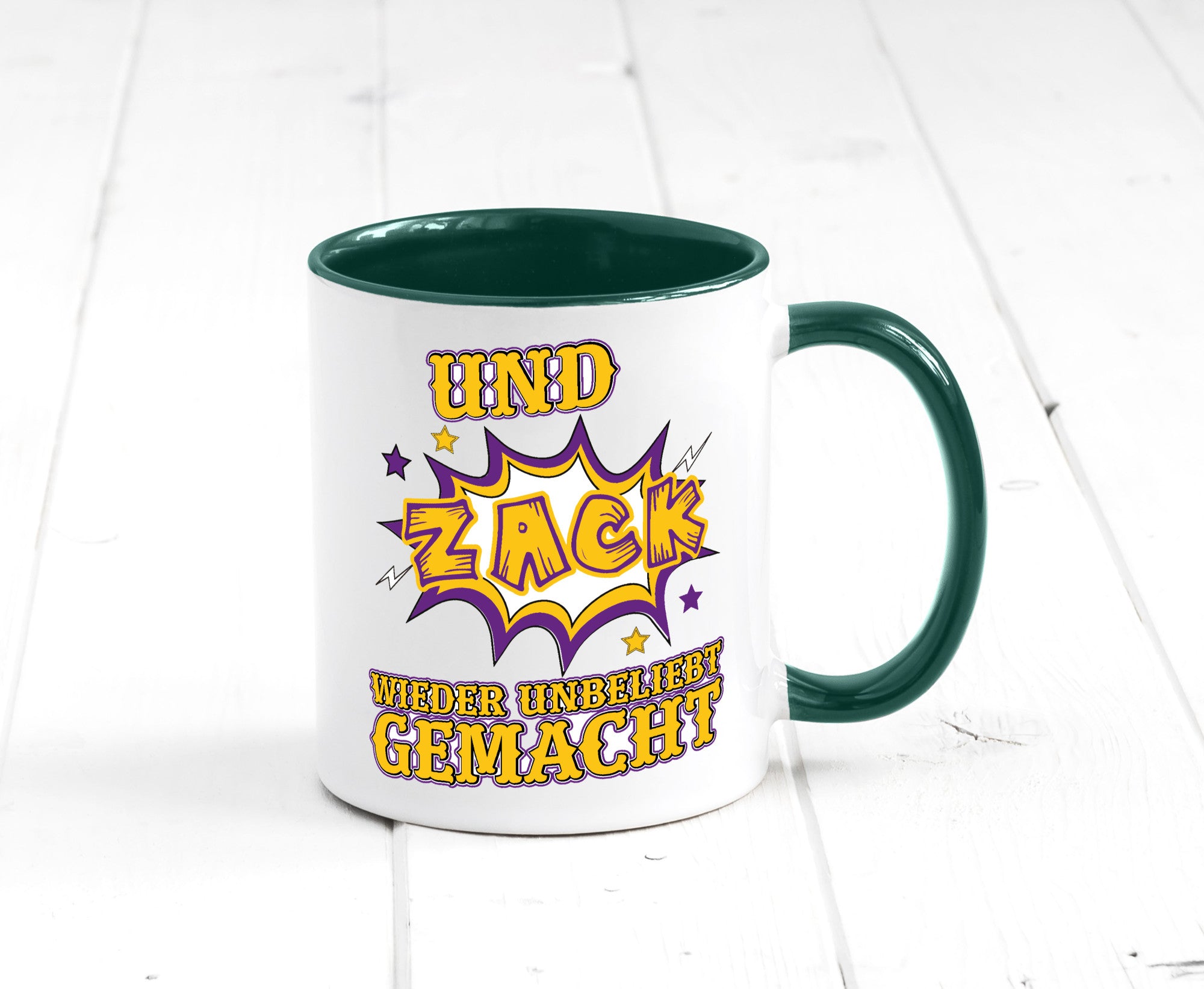 Wieder unbeliebt gemacht Geschenk Humor Geschenkidee lustiger Spruch Tasse