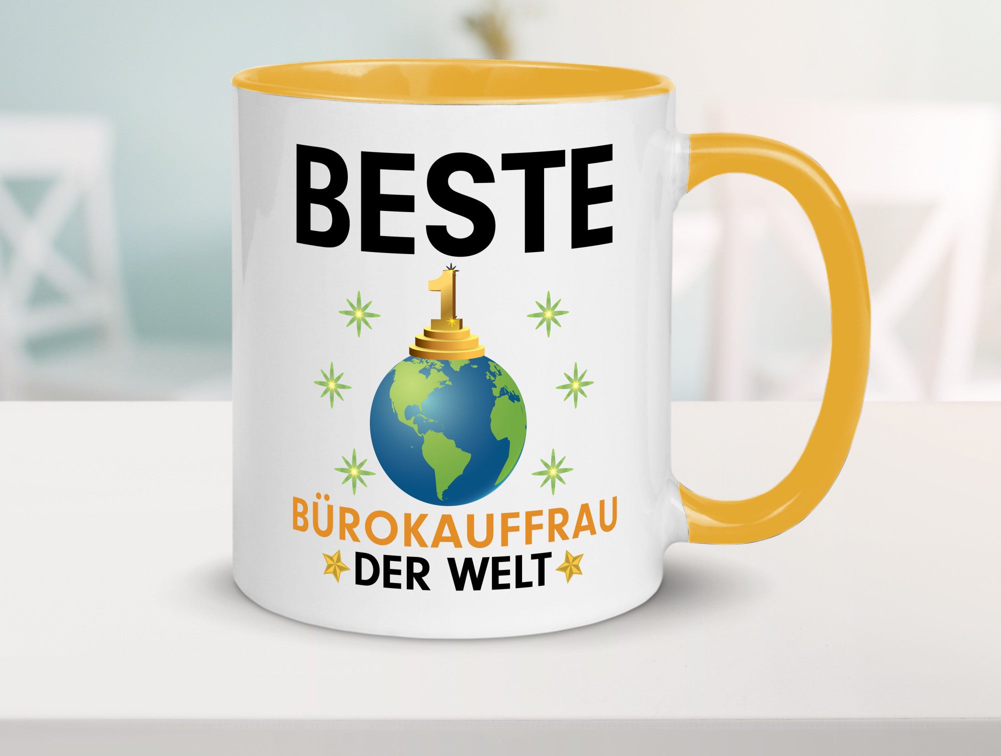 Welt Beste Bürokauffrau | Kauffrau Geschenk Arbeit Kollegen Büro lustiger