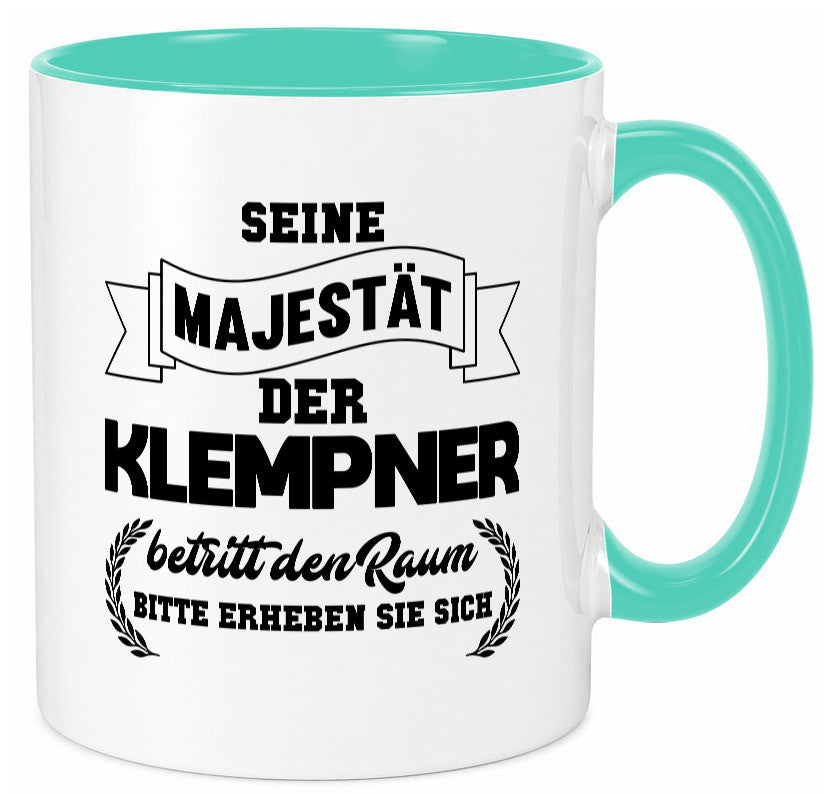Der Klempner betritt den raum | Geschenk Humor Geschenkidee lustiger Spruch