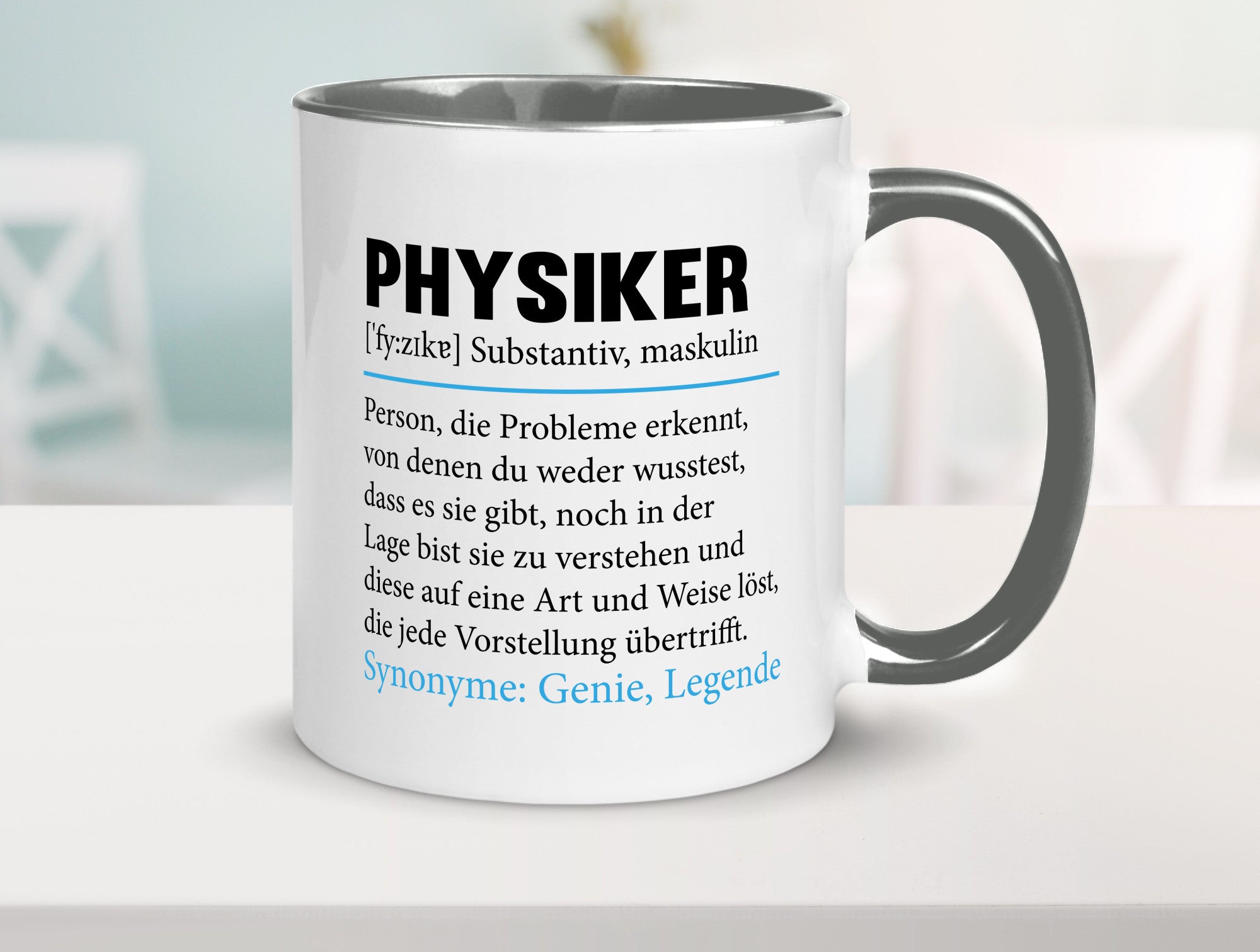 Physiker | Spruch Physik Beruf Definition v2 lustiger Geschenk Arbeit Kollegen